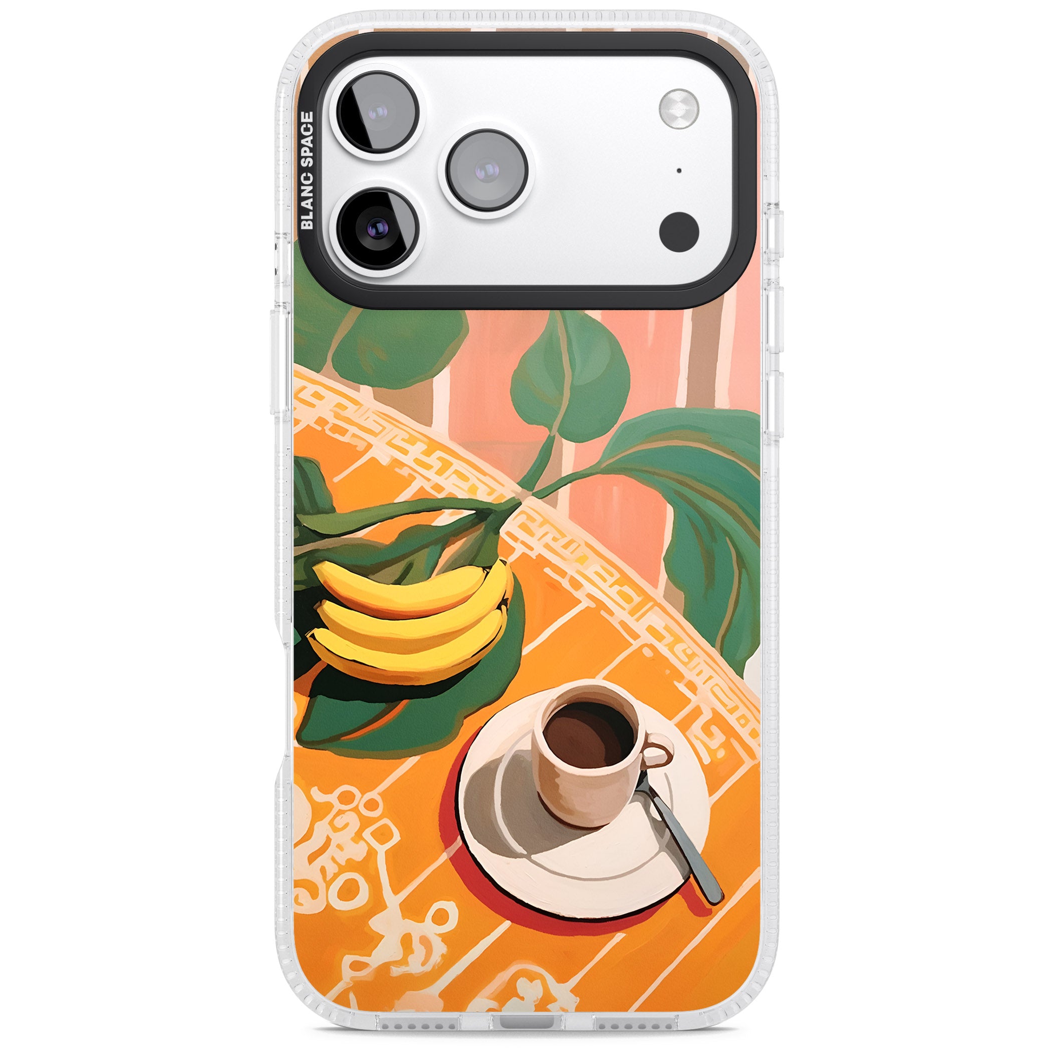 Mediterranean Breakfast iPhone 17 Pro Impact Air Clear Phone Case
