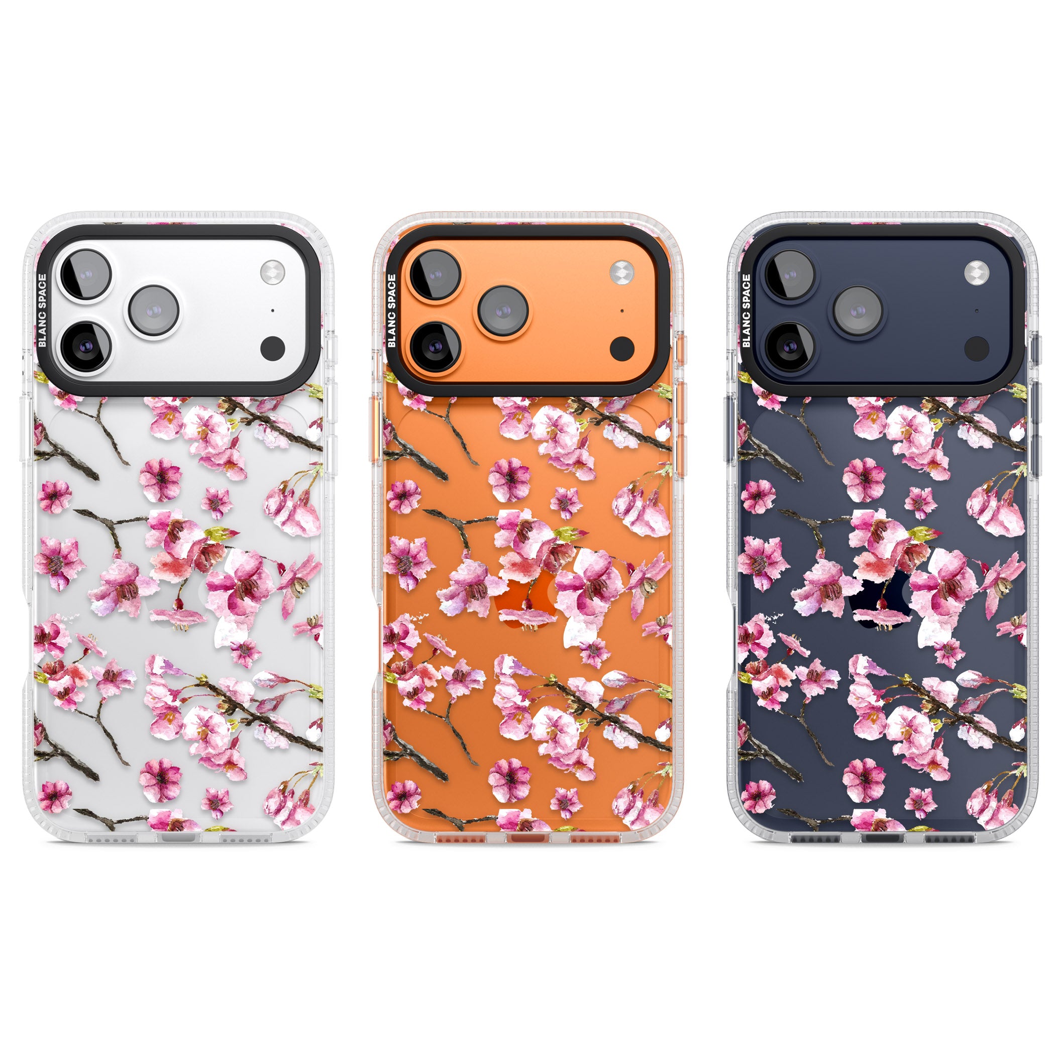 Sakura Bloom iPhone 17 Pro Impact Air Clear Phone Case APT Impact Protection