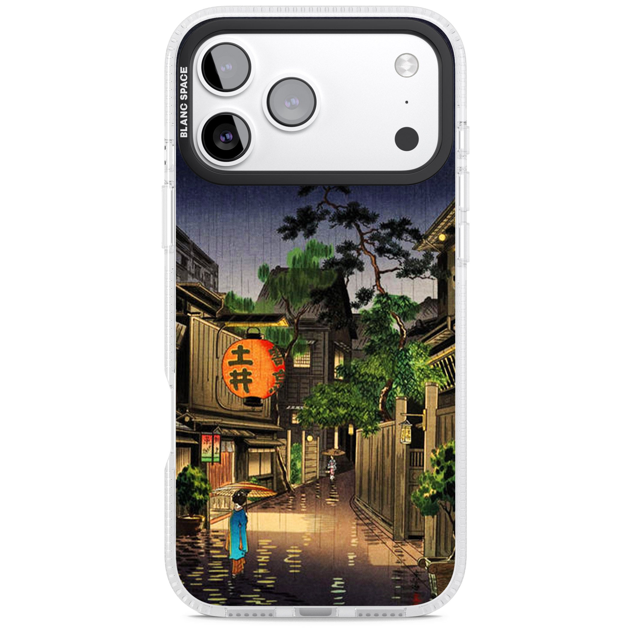 Evening In Ushigome iPhone 17 Pro Max Impact Air Clear Phone Case