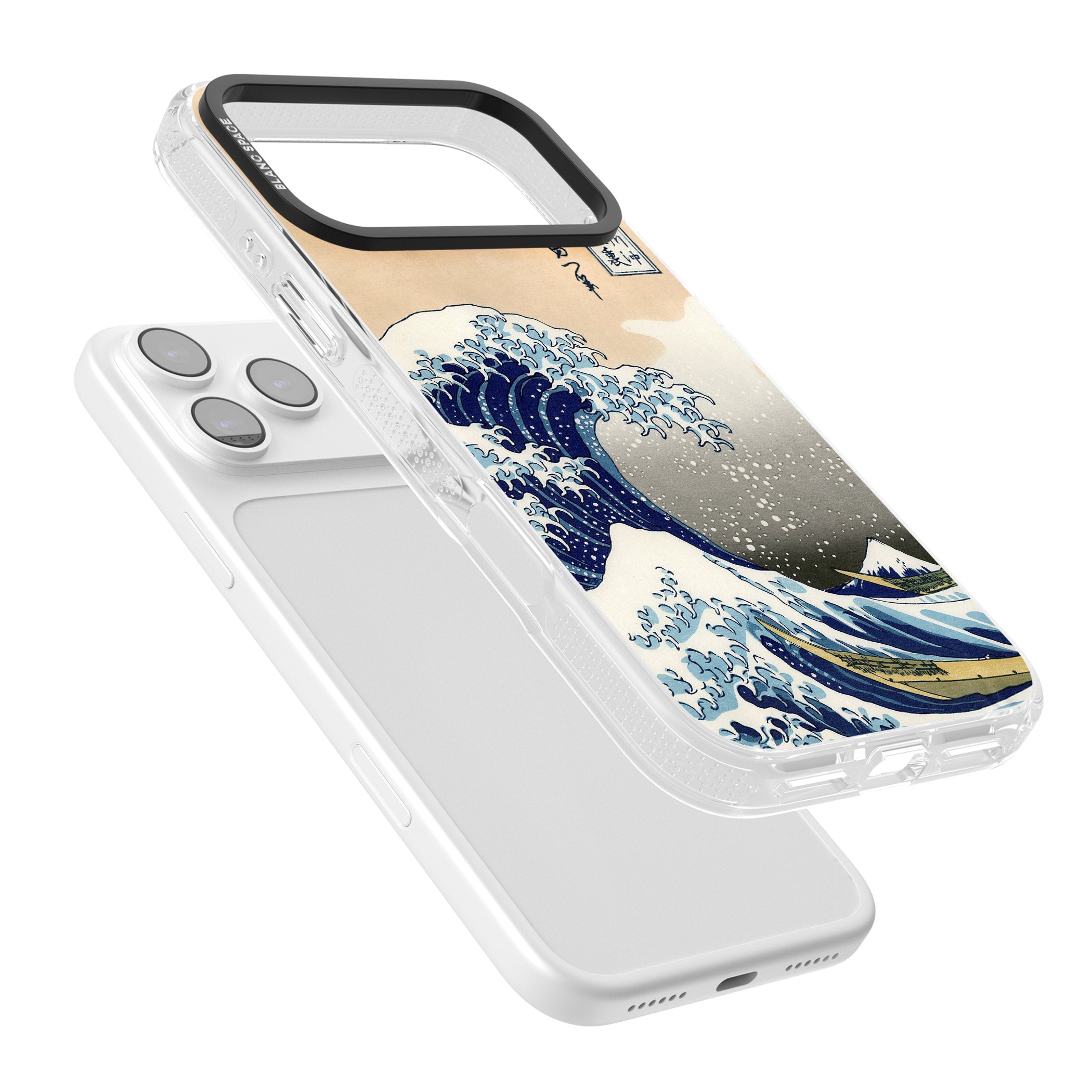 Great Wave iPhone 17 Pro Impact Air Clear Phone Case Colours