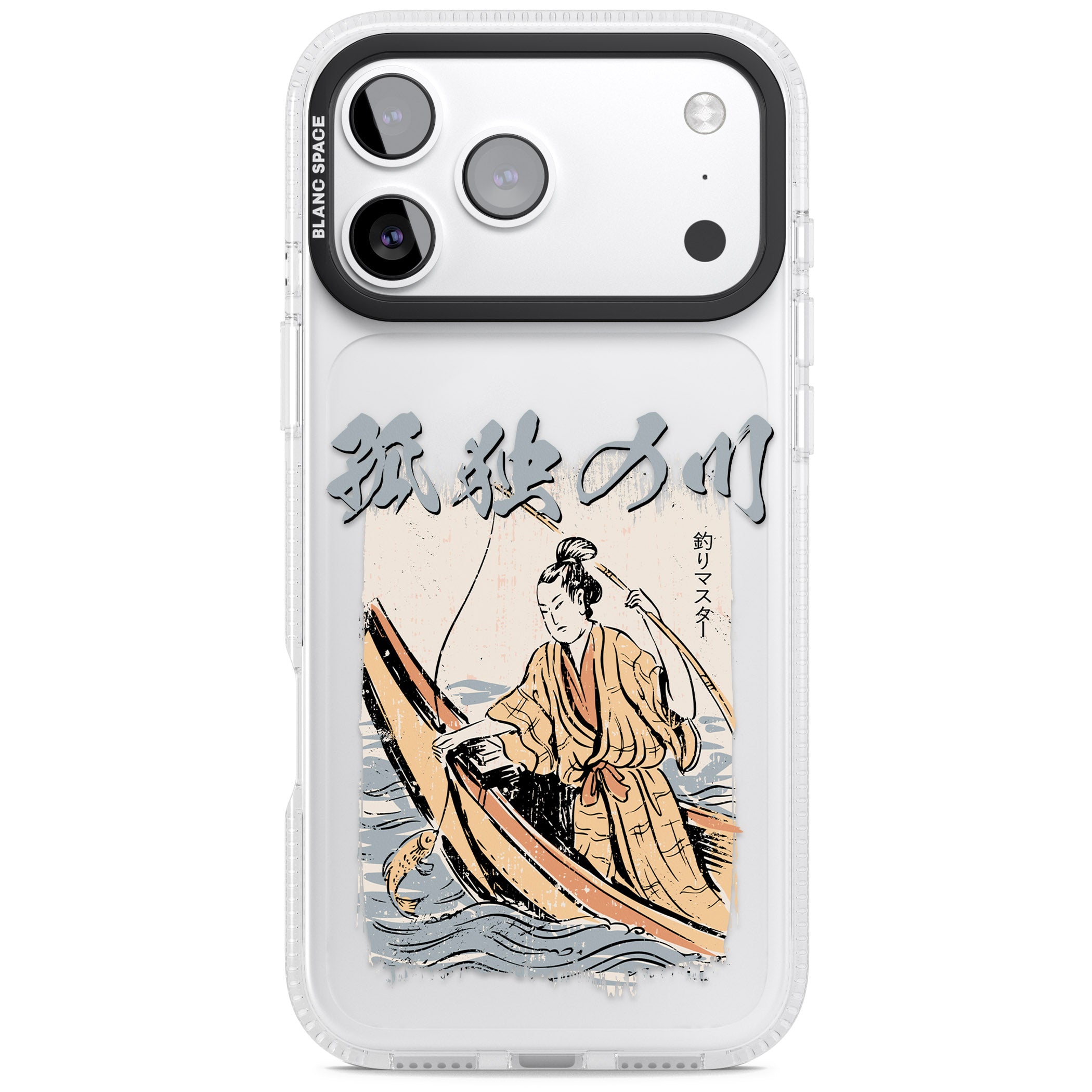 Japanese River iPhone 17 Pro Impact Air Clear Phone Case