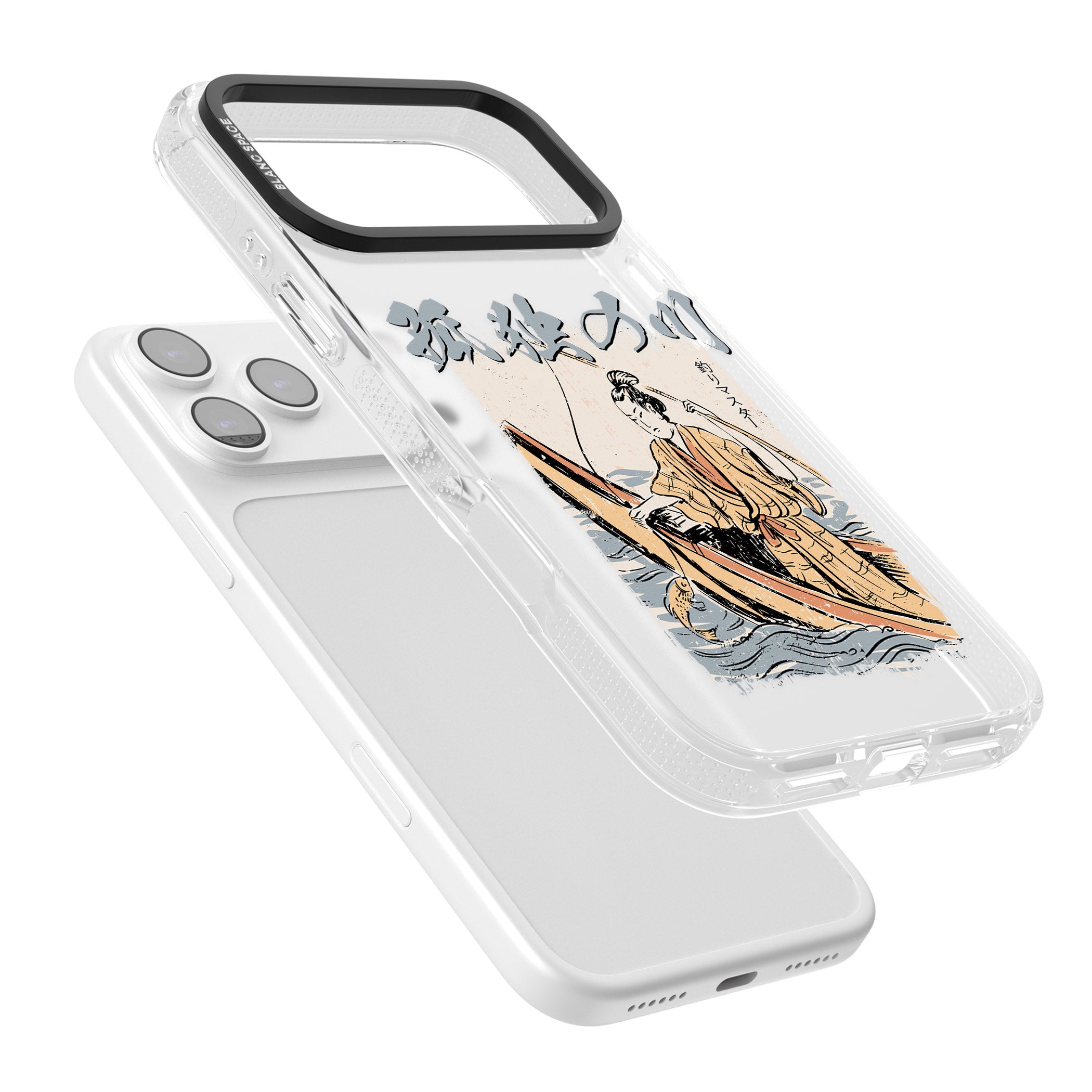 Japanese River iPhone 17 Pro Max Impact Air Clear Phone Case Colours