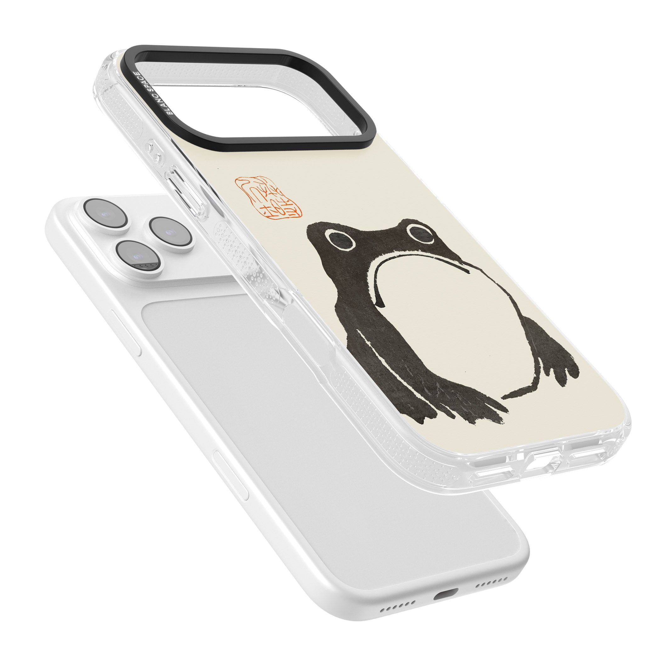 Matsumoto Hoji Frog iPhone 17 Pro Impact Air Clear Phone Case Colours