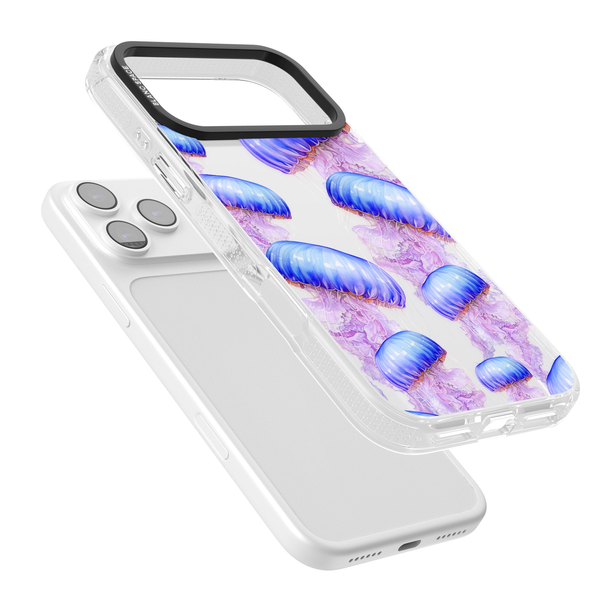Jellyfish iPhone 17 Pro Impact Air Clear Phone Case Colours