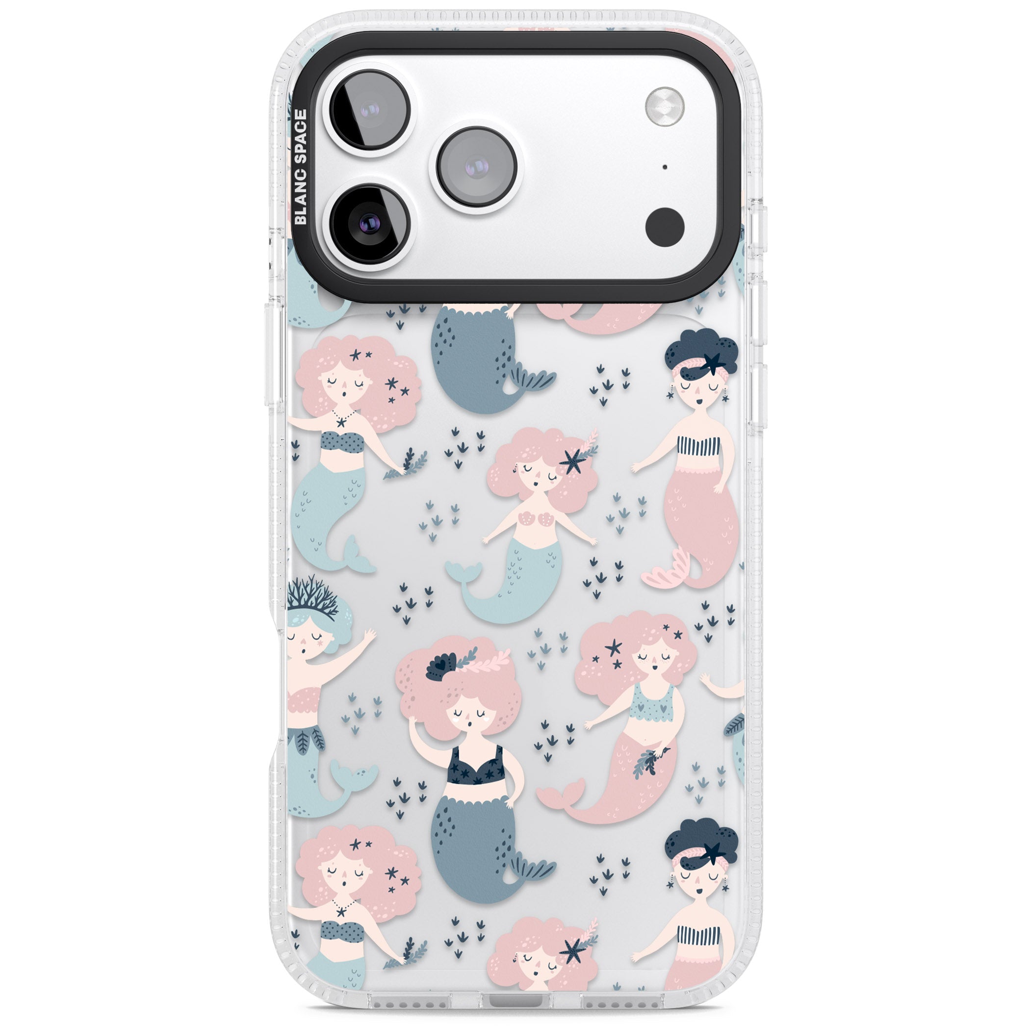Under The Sea Mermaids (Clear) iPhone 17 Pro Impact Air Clear Phone Case