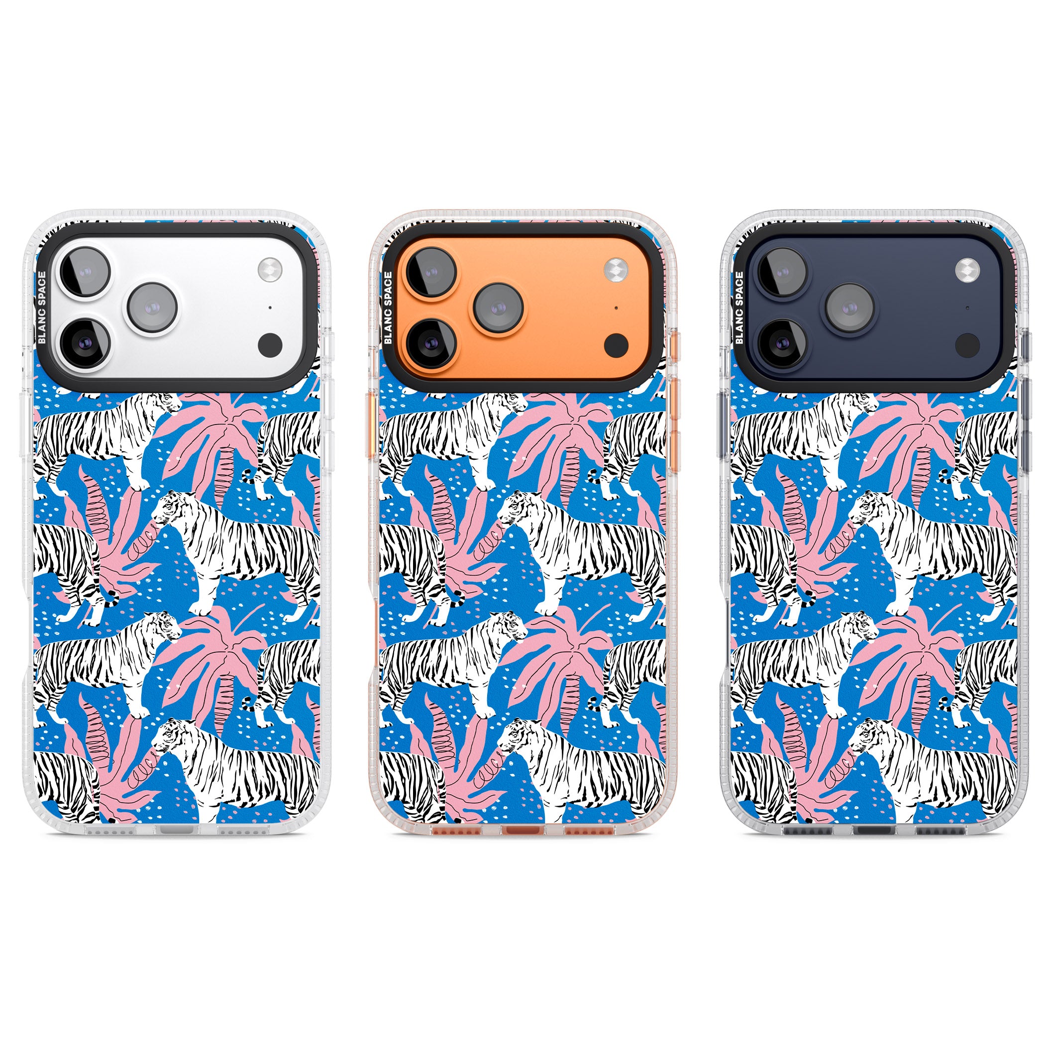 Bengal Blues iPhone 17 Pro Impact Air Clear Phone Case APT Impact Protection