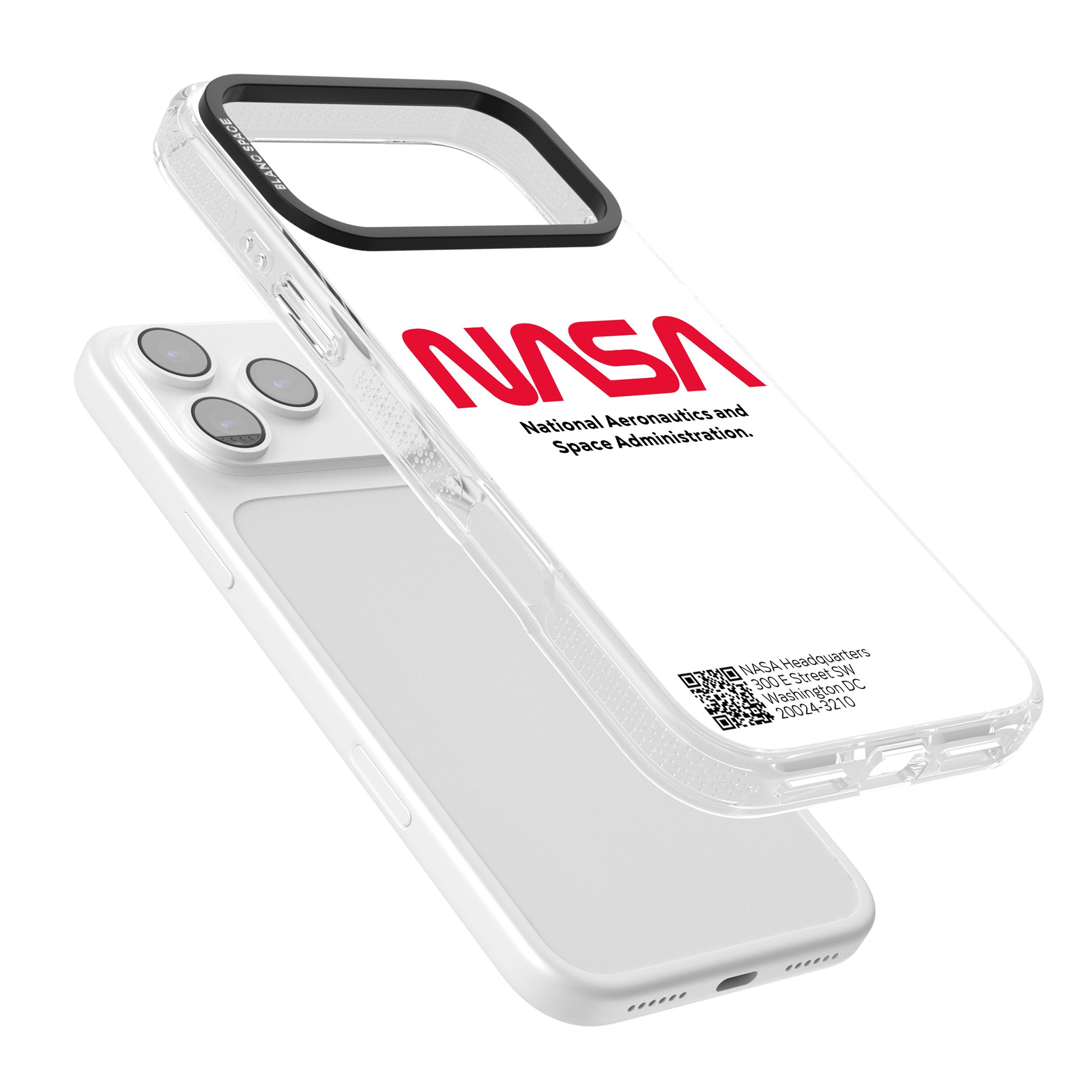 Nasa The Worm iPhone 17 Pro Impact Air Clear Phone Case Colours