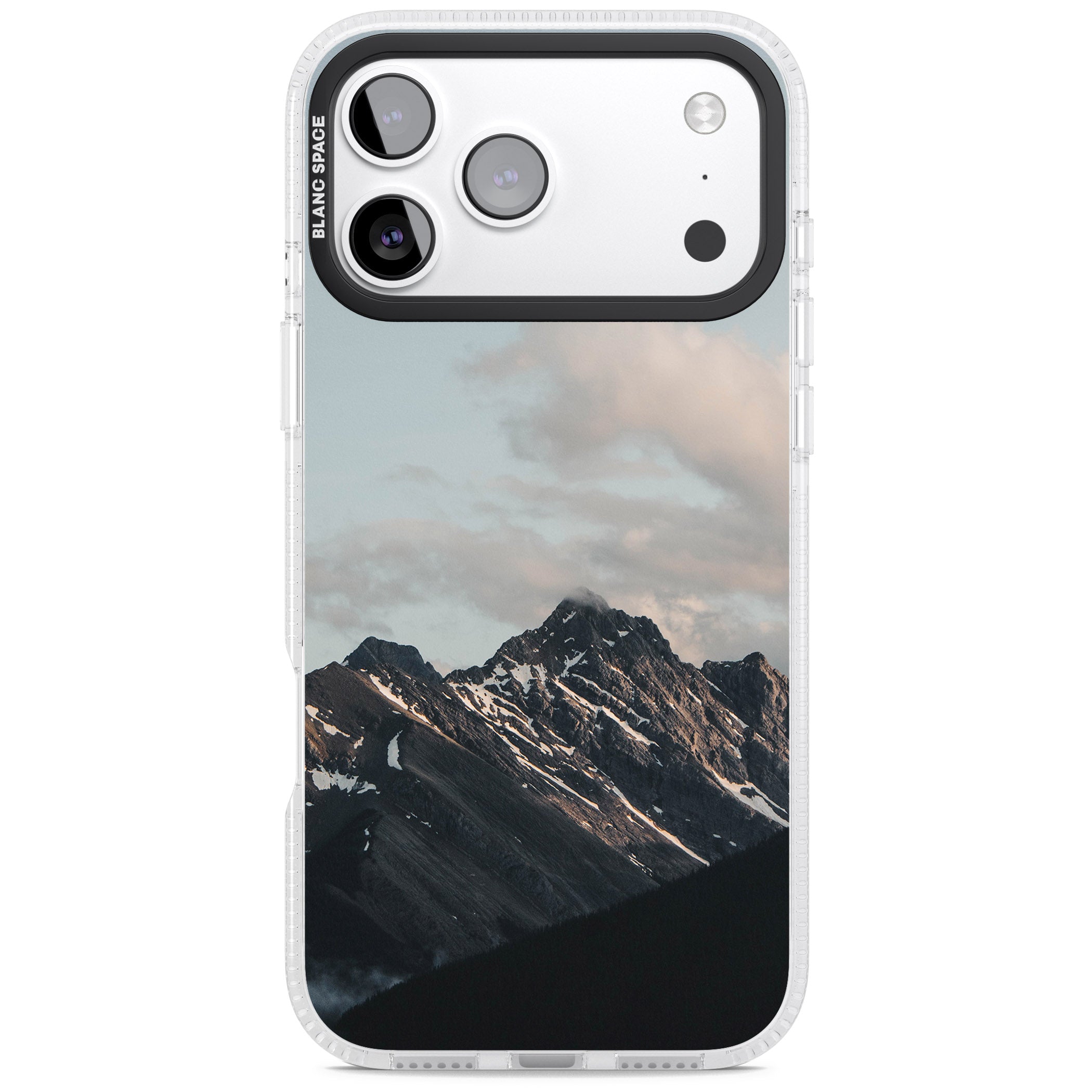 Twilight Mountain iPhone 17 Pro Max Impact Air Clear Phone Case