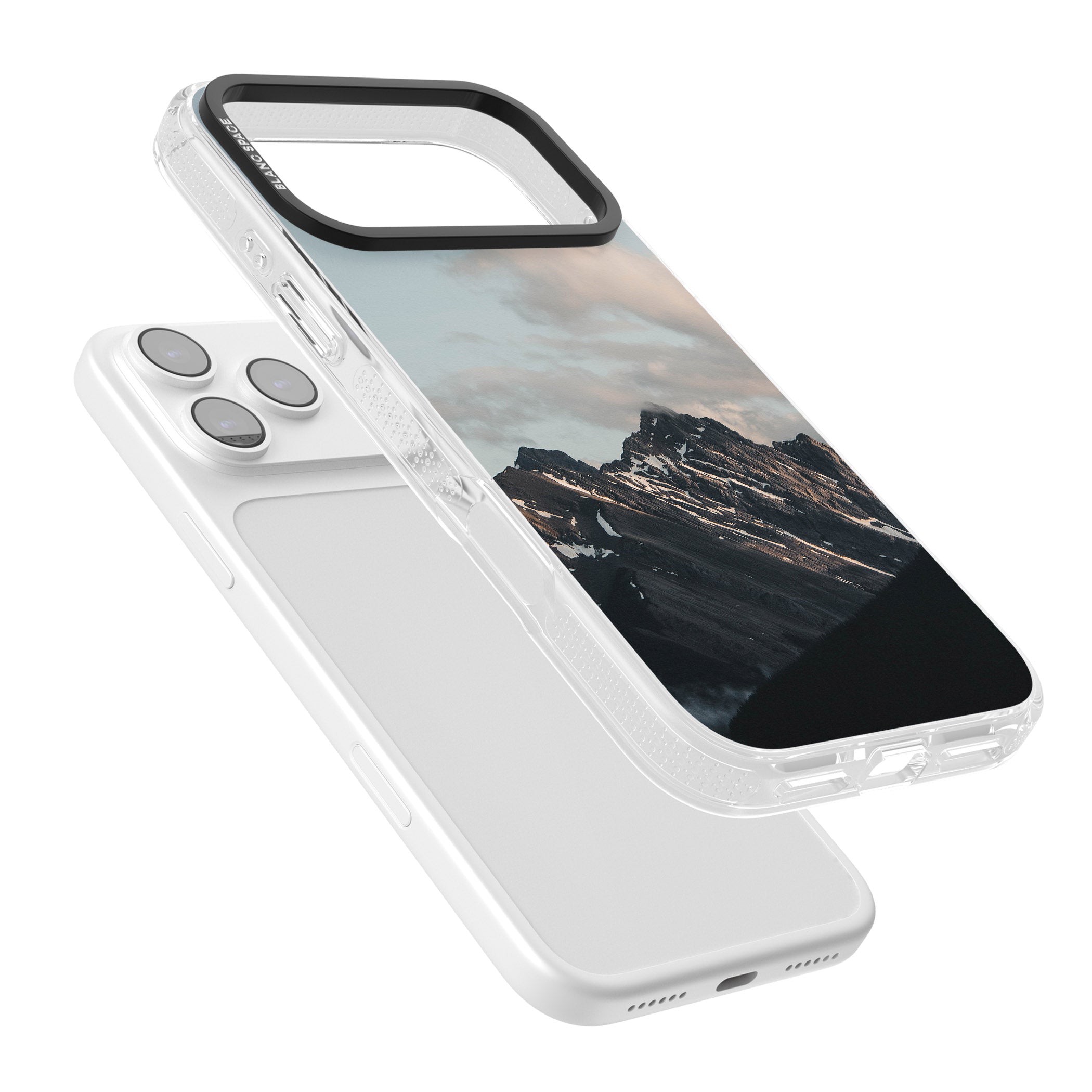 Twilight Mountain iPhone 17 Pro Max Impact Air Clear Phone Case Colours