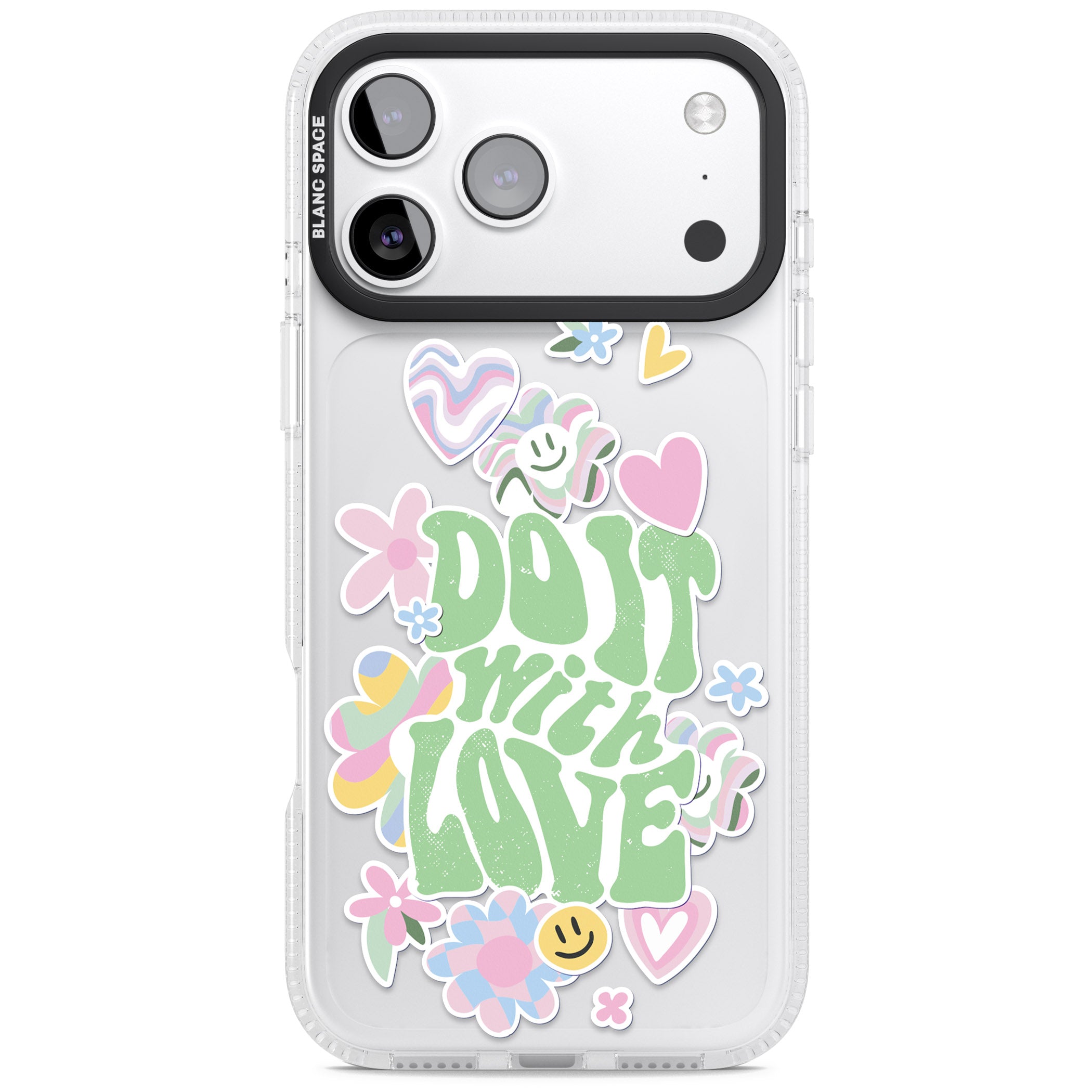 Do It With Love iPhone 17 Pro Impact Air Clear Phone Case