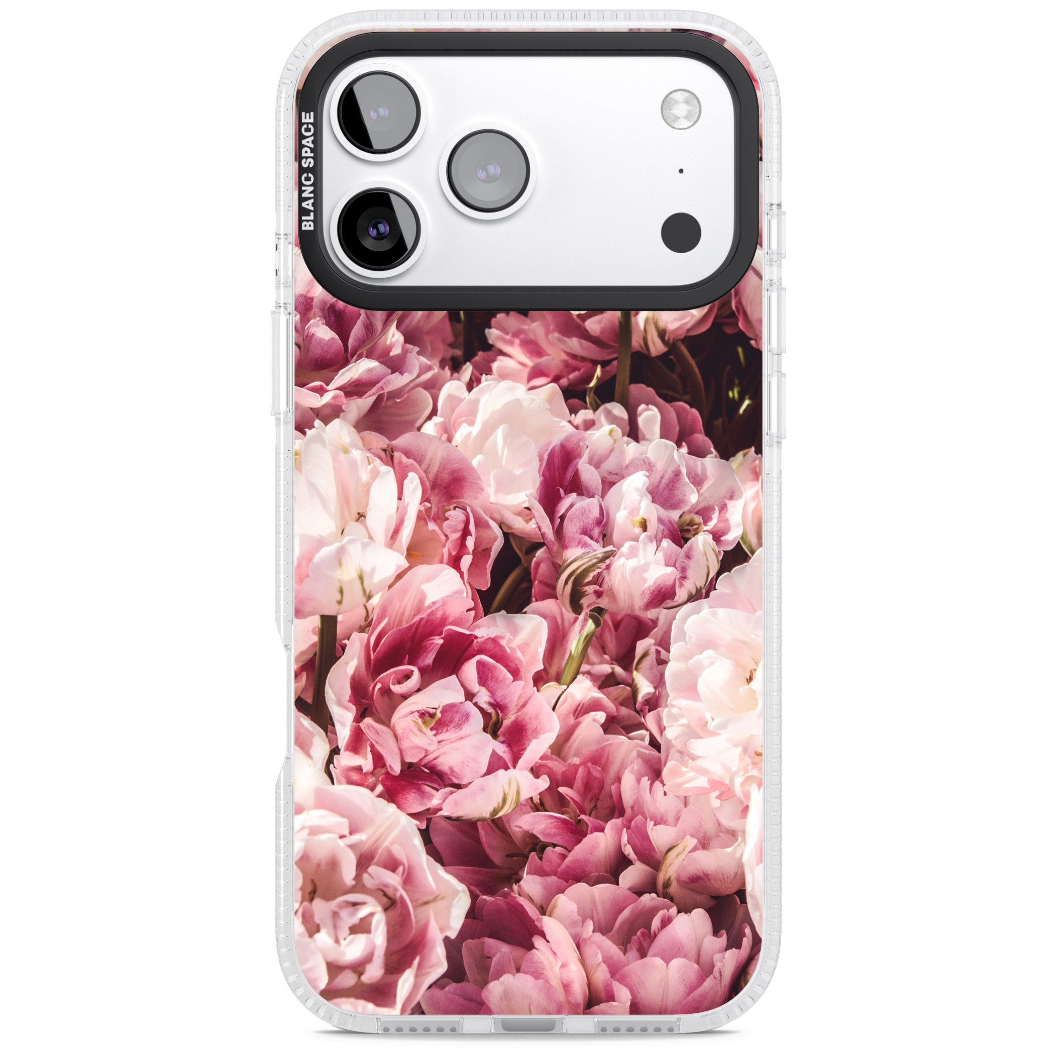 Petal Blush iPhone 17 Pro Impact Air Clear Phone Case