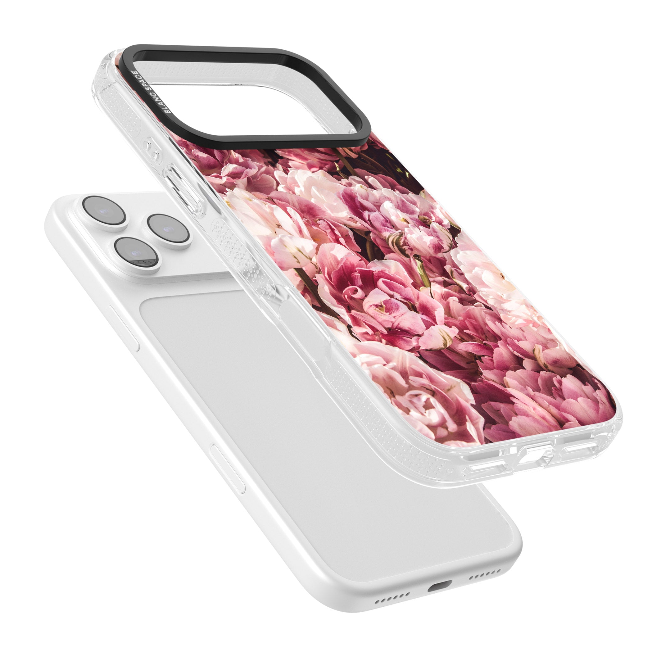 Petal Blush iPhone 17 Pro Max Impact Air Clear Phone Case Colours