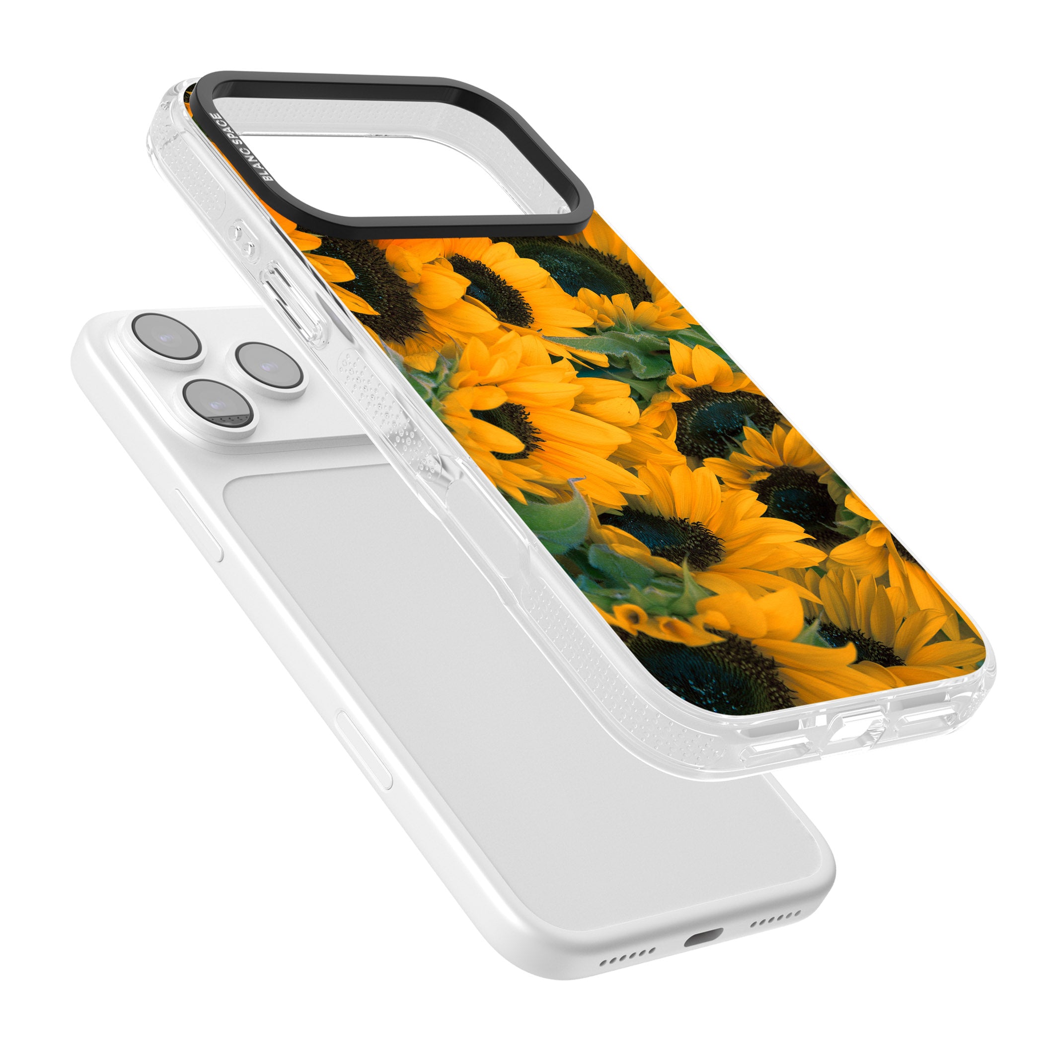 Sunflowers iPhone 17 Pro Impact Air Clear Phone Case Colours