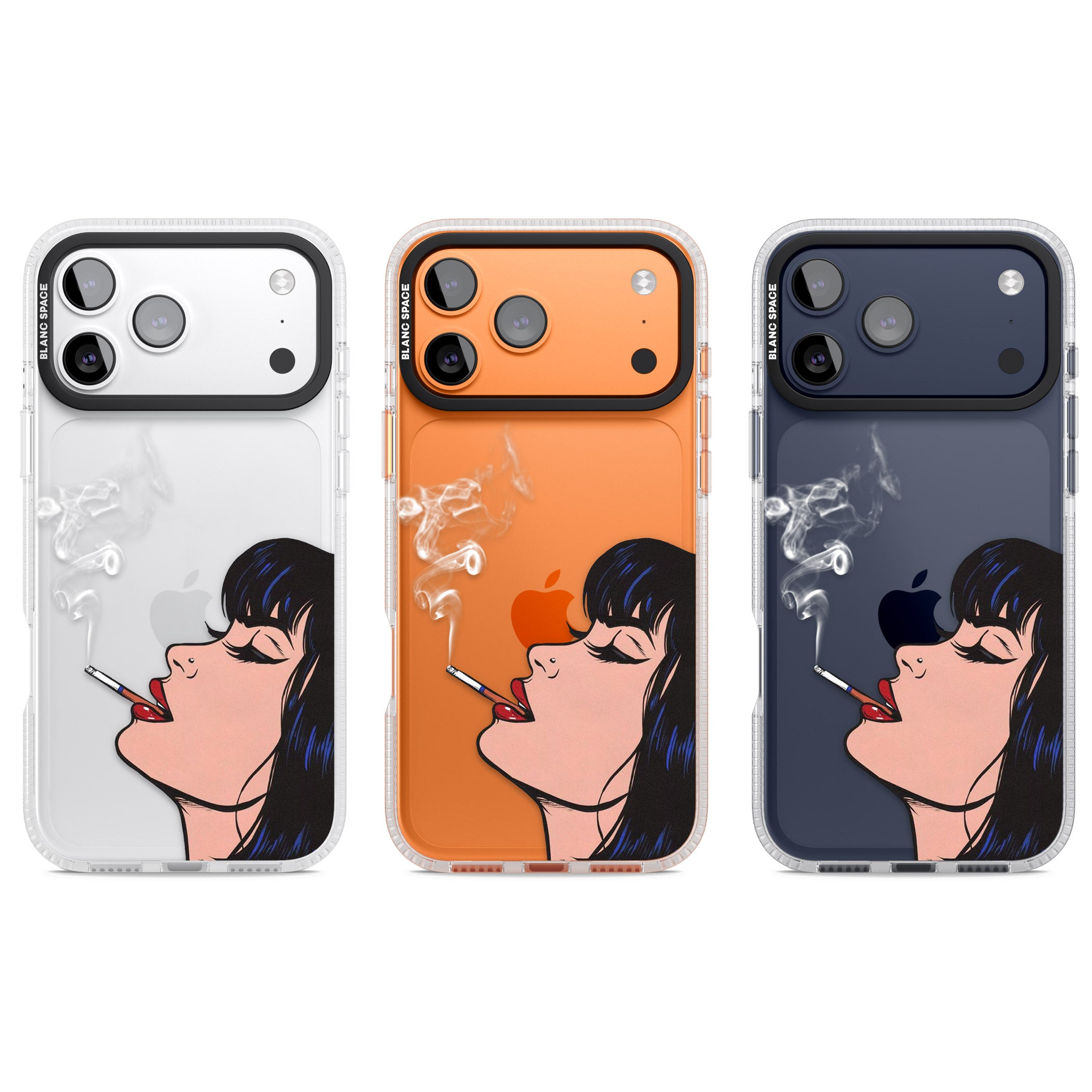 Stress Relief Pop Art iPhone 17 Pro Impact Air Clear Phone Case APT Impact Protection