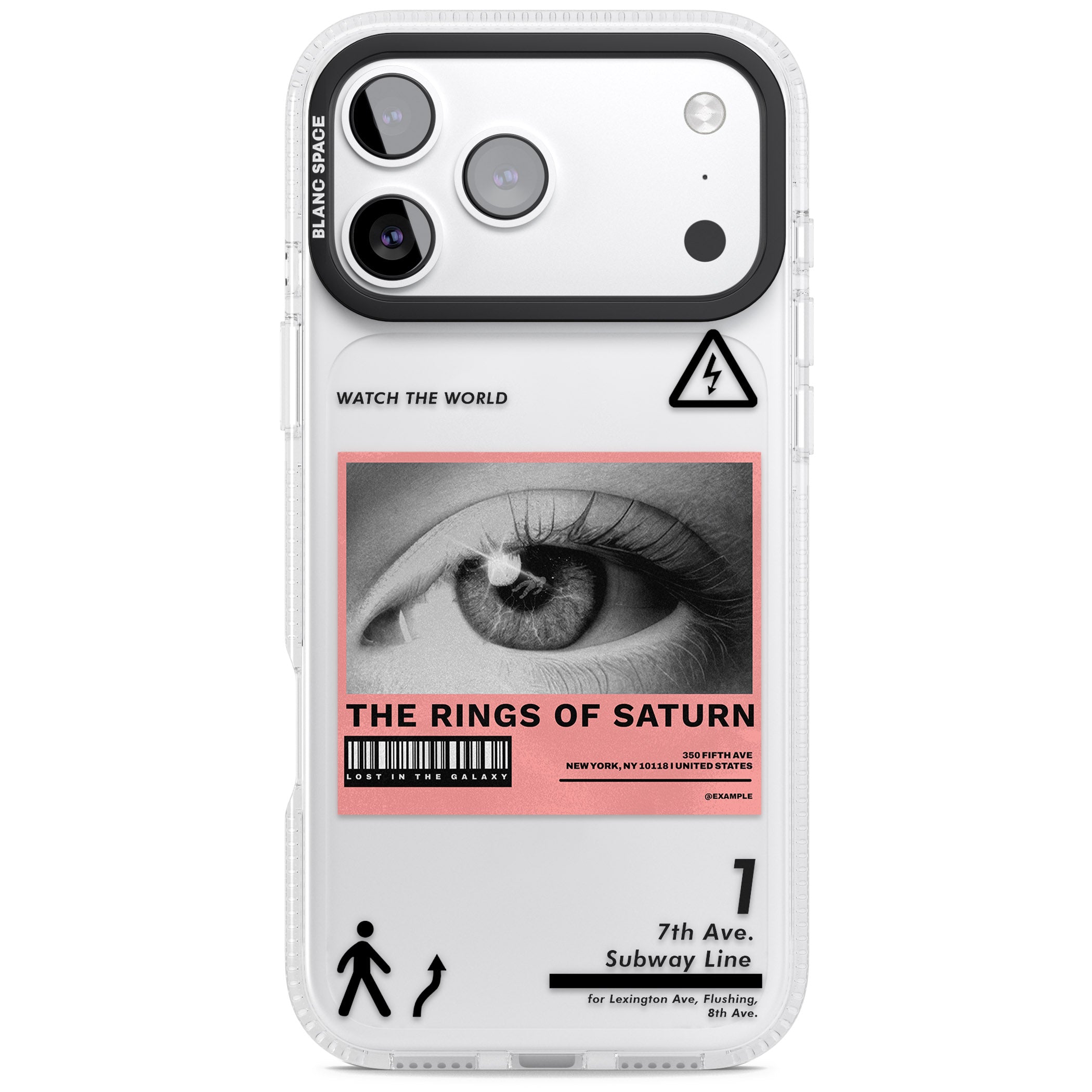 Watch The World iPhone 17 Pro Max Impact Air Clear Phone Case