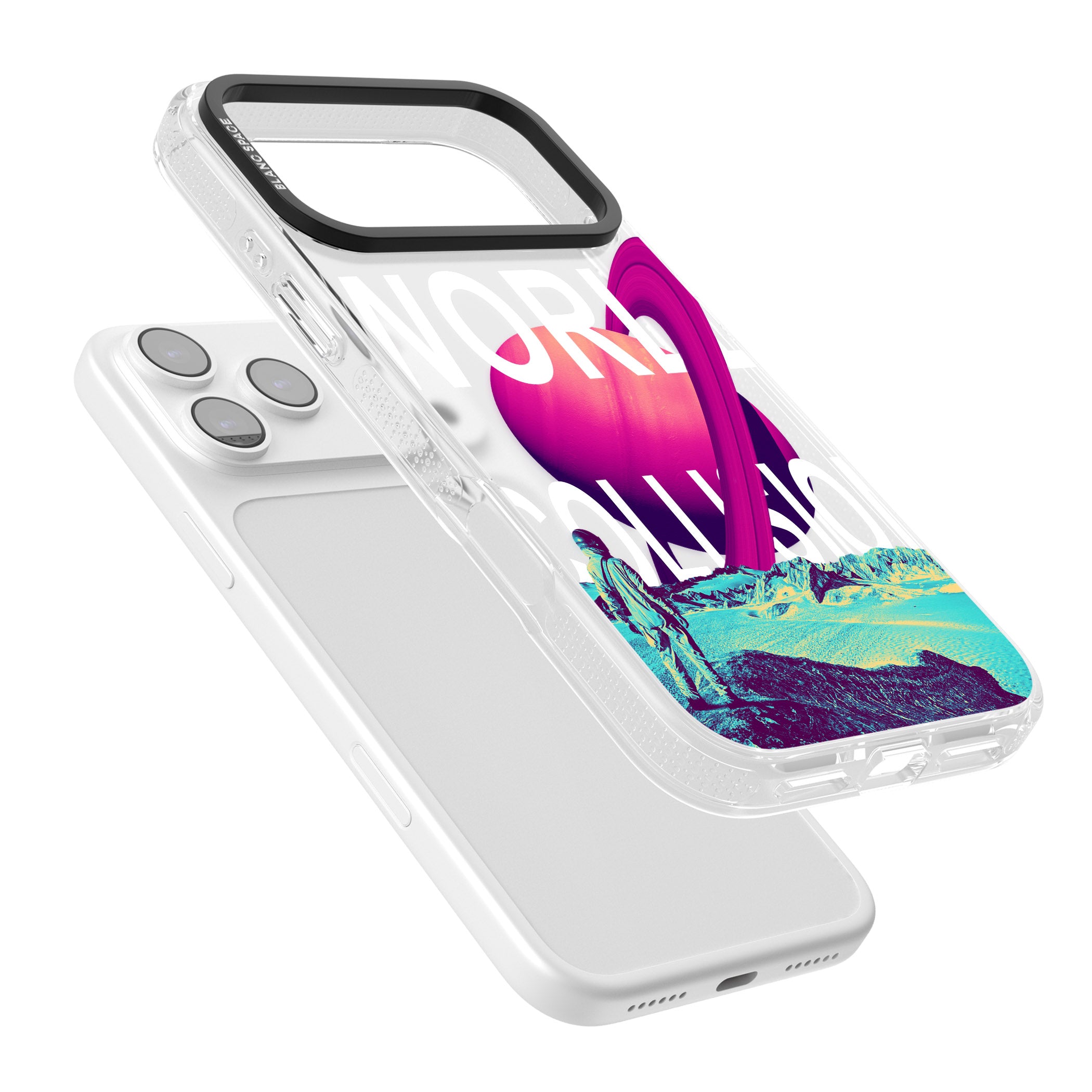 World Collision iPhone 17 Pro Impact Air Clear Phone Case Colours