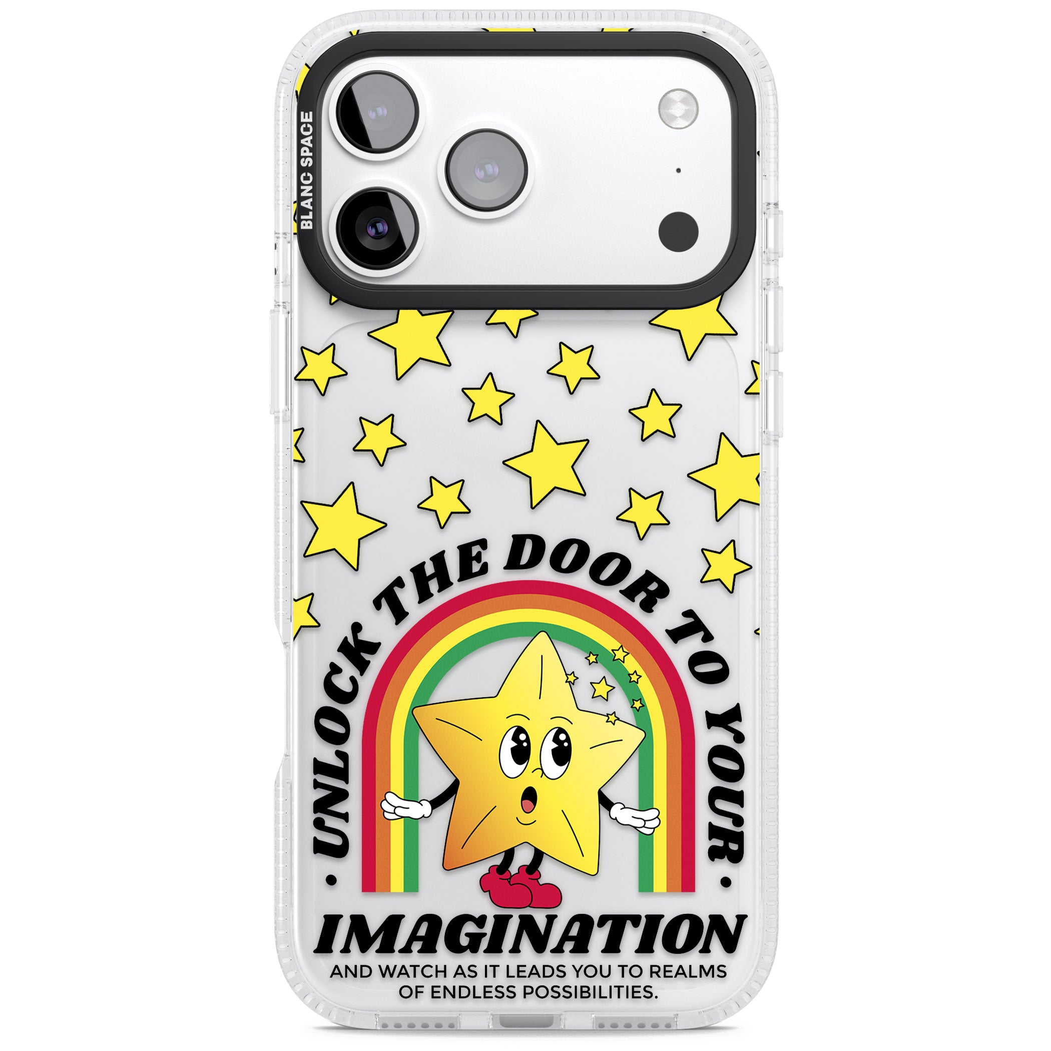 Imagination iPhone 17 Pro Impact Air Clear Phone Case