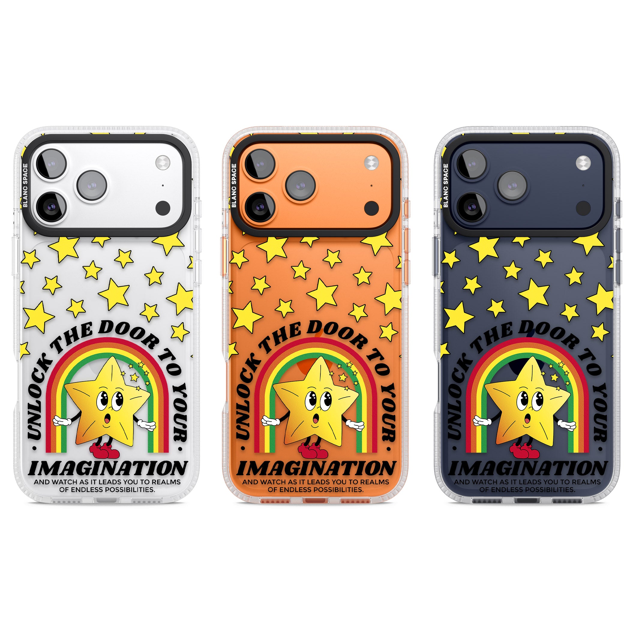 Imagination iPhone 17 Pro Impact Air Clear Phone Case APT Impact Protection