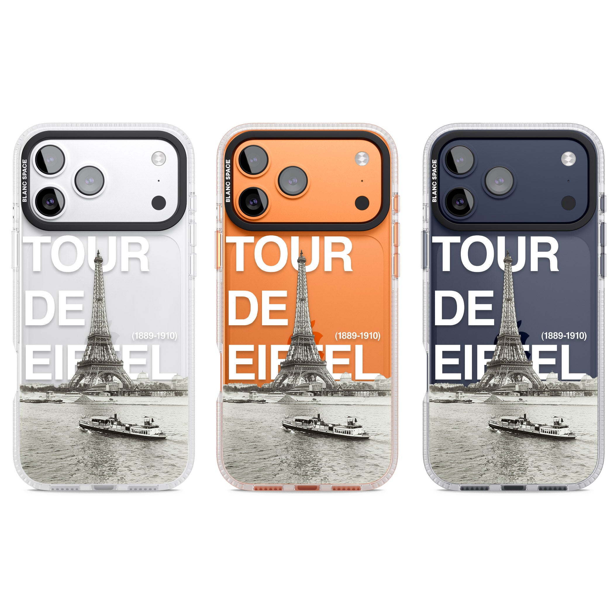Tour De Eiffel iPhone 17 Pro Impact Air Clear Phone Case APT Impact Protection