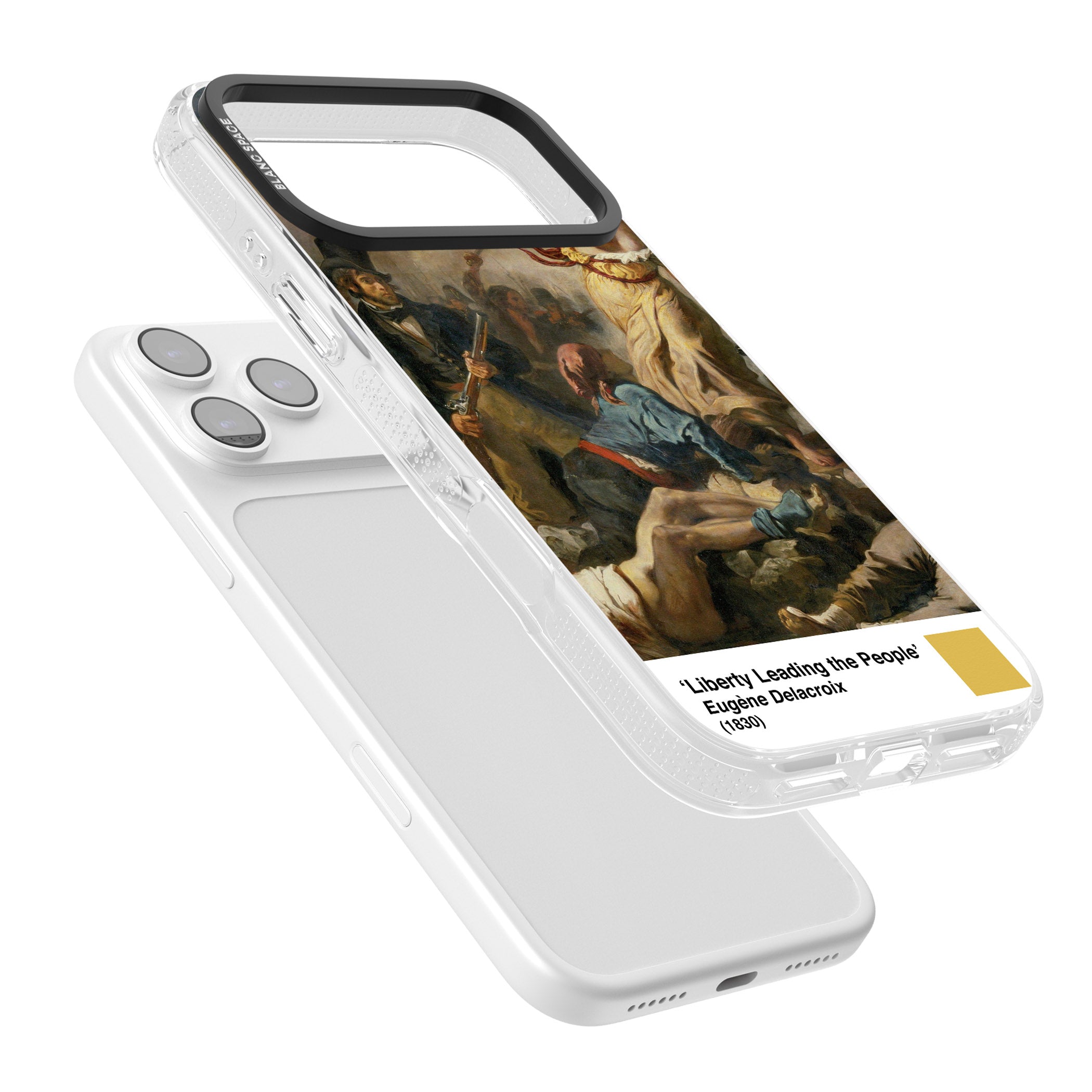 Liberty Leading The People iPhone 17 Pro Max Impact Air Clear Phone Case Colours