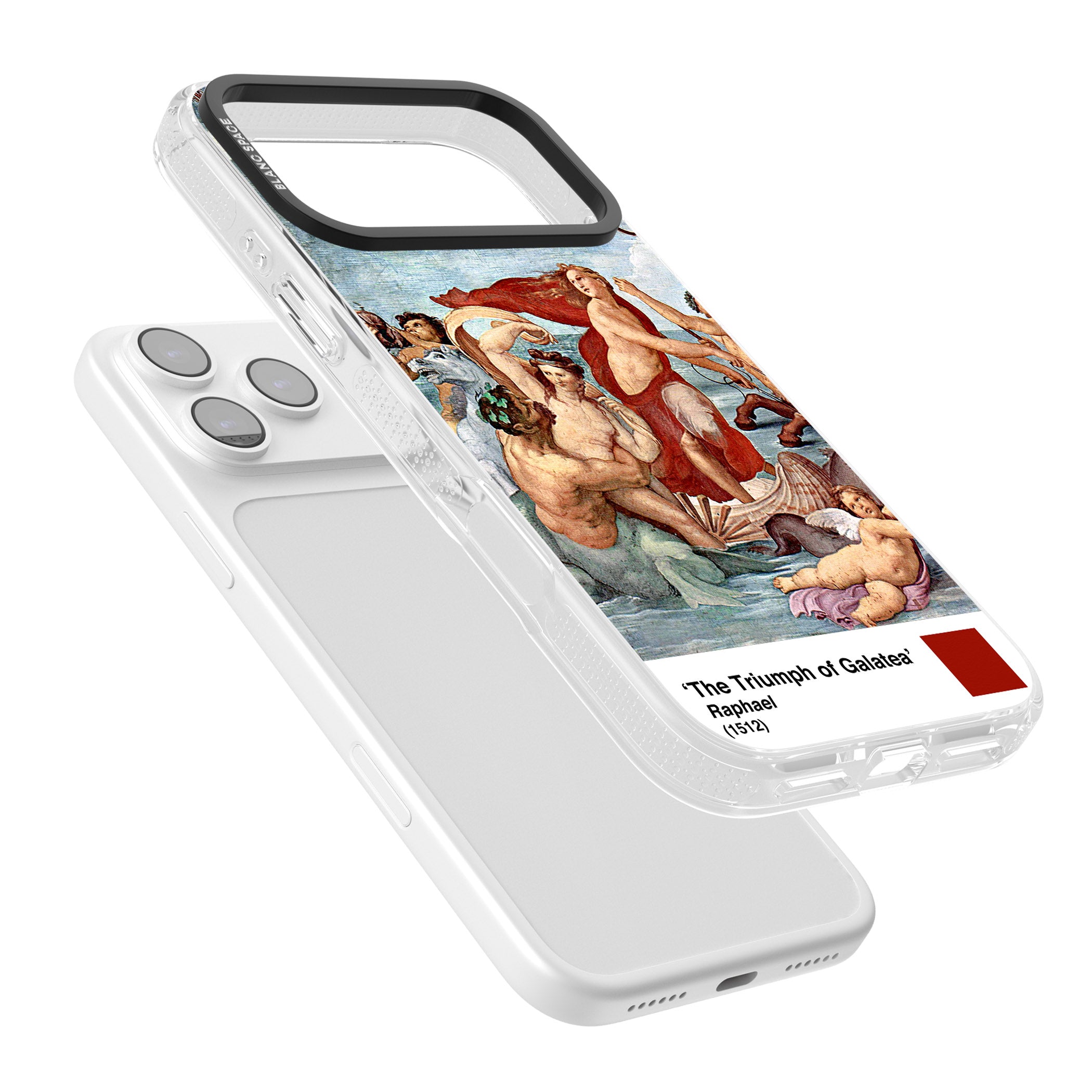 The Triumph Of Galatea iPhone 17 Pro Max Impact Air Clear Phone Case Colours
