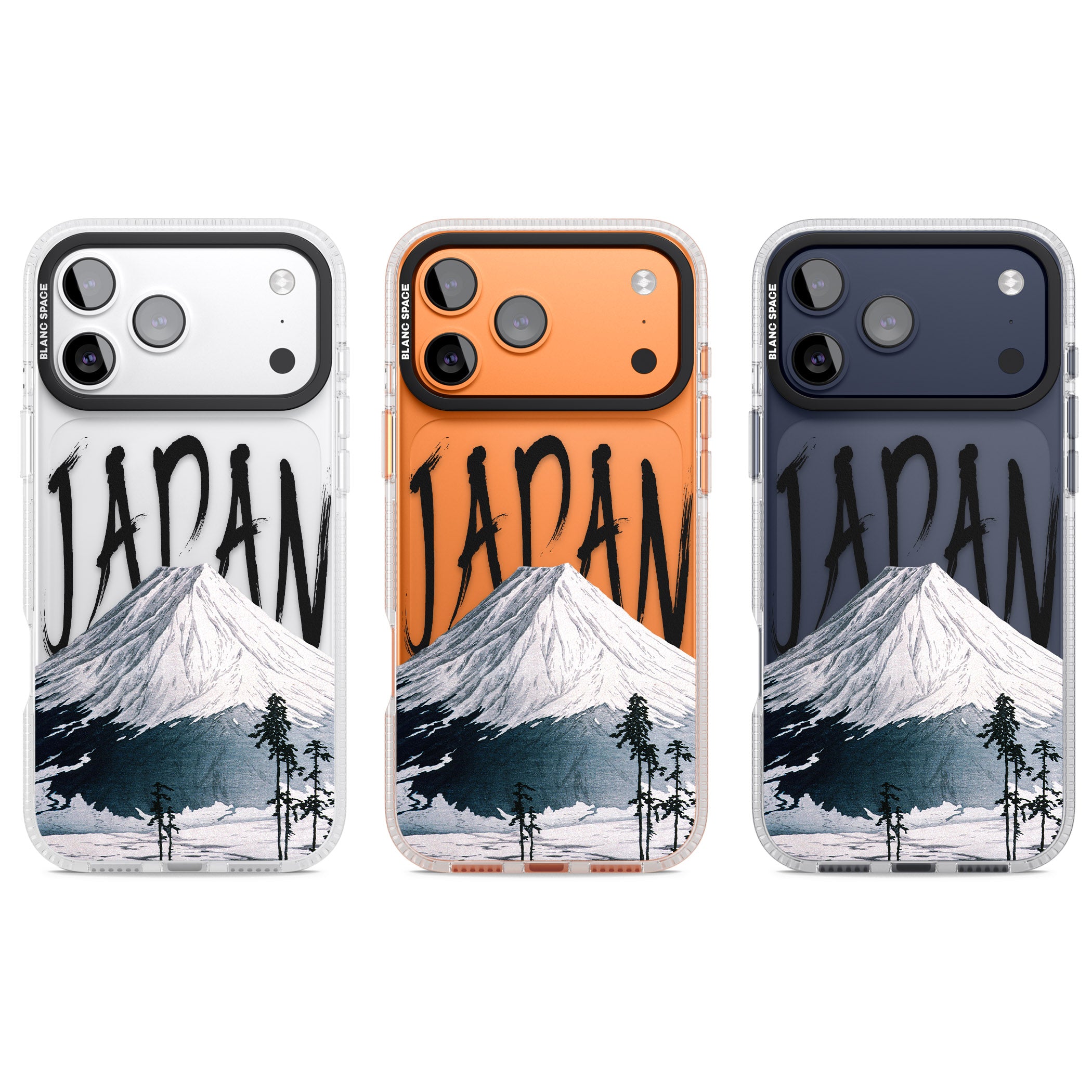 Mount Fuji Cutout iPhone 17 Pro Impact Air Clear Phone Case APT Impact Protection