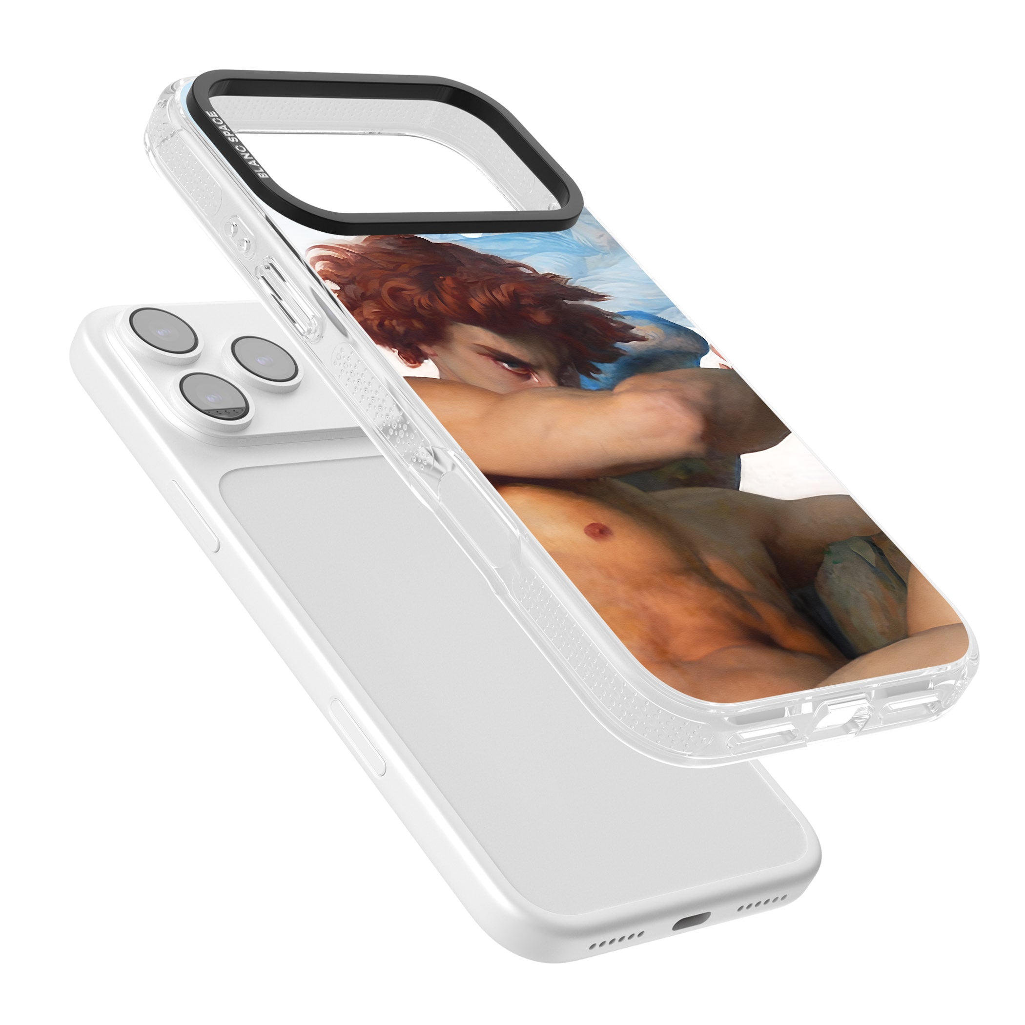 The Fallen Angel iPhone 17 Pro Max Impact Air Clear Phone Case Colours