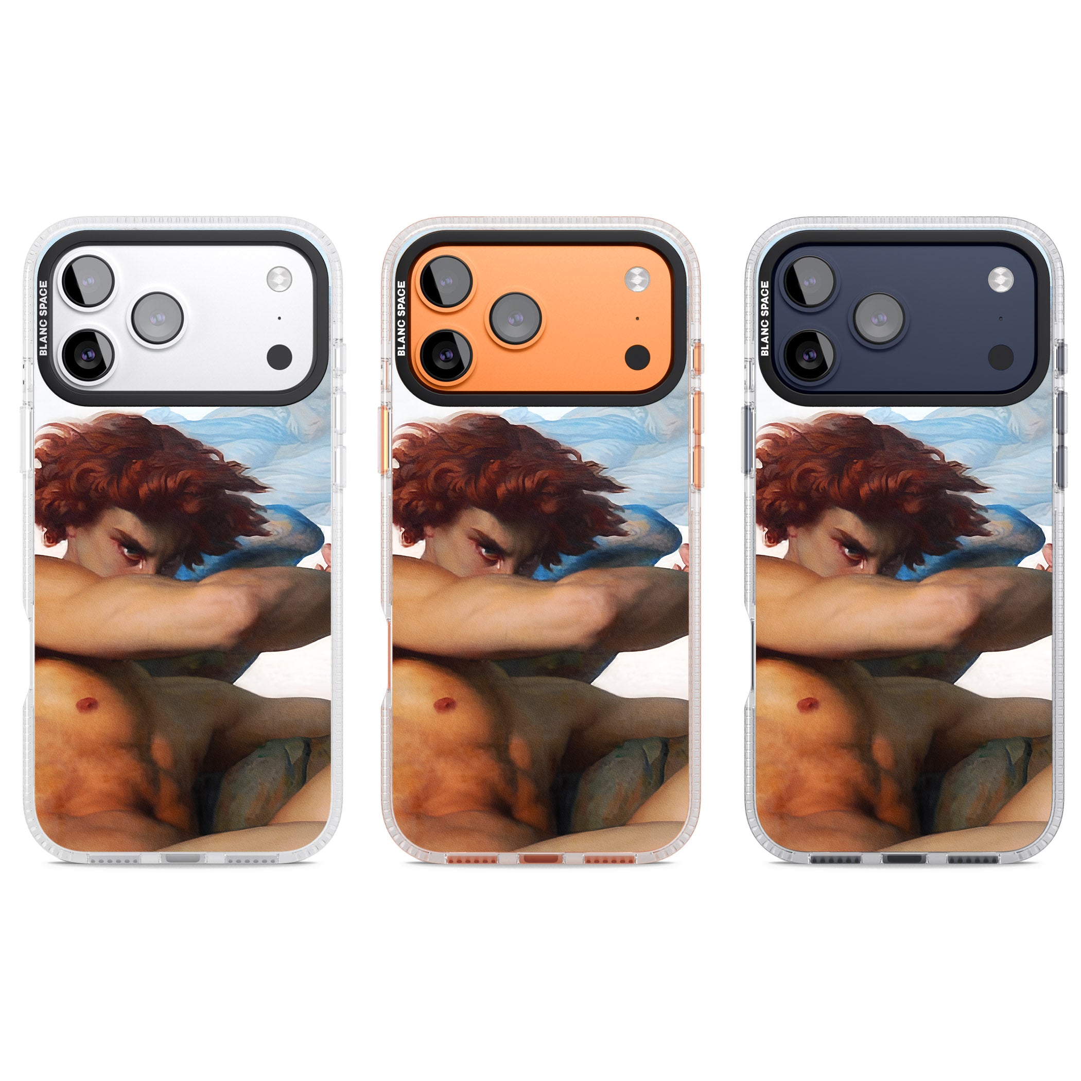 The Fallen Angel iPhone 17 Pro Impact Air Clear Phone Case APT Impact Protection