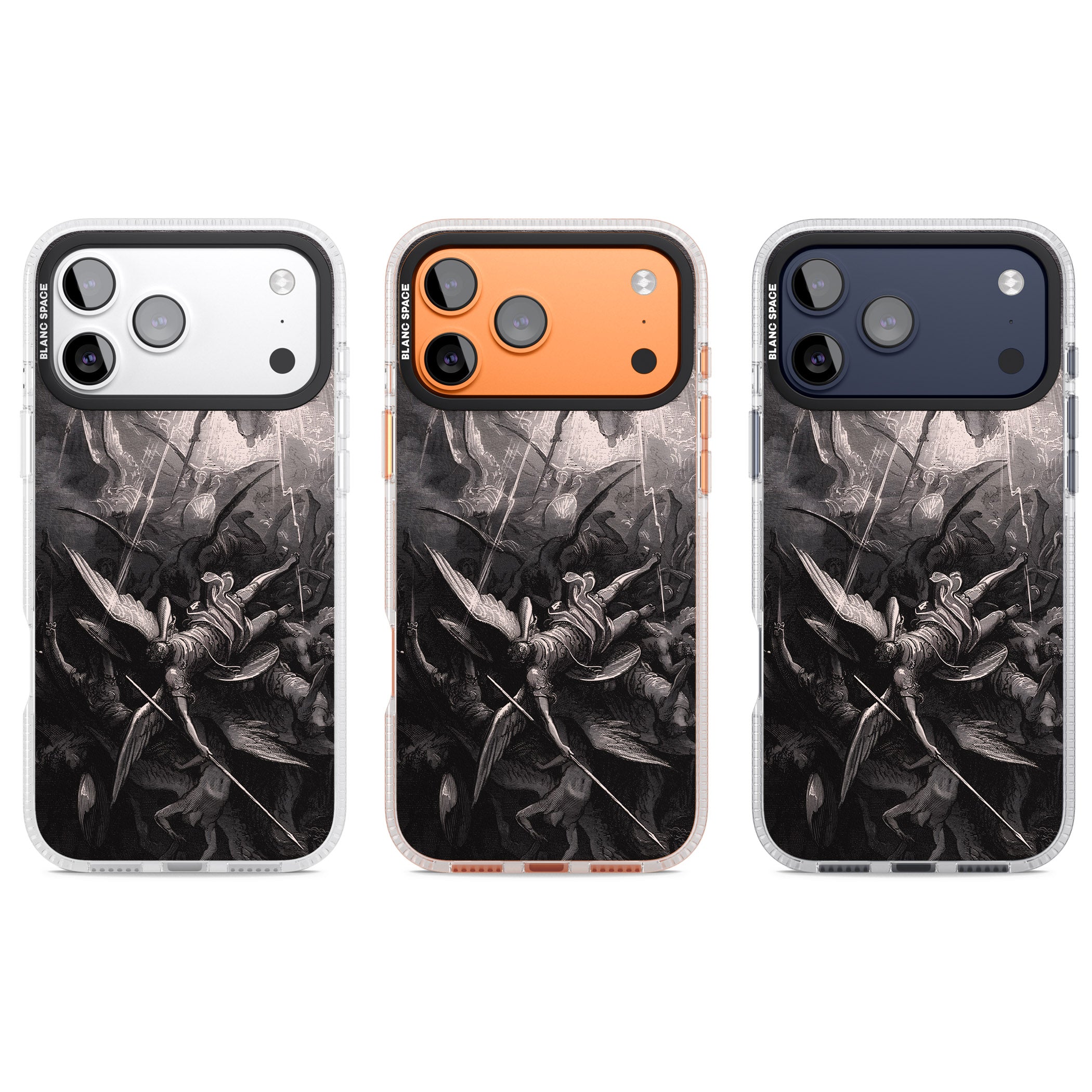 Paradise Lost iPhone 17 Pro Impact Air Clear Phone Case APT Impact Protection