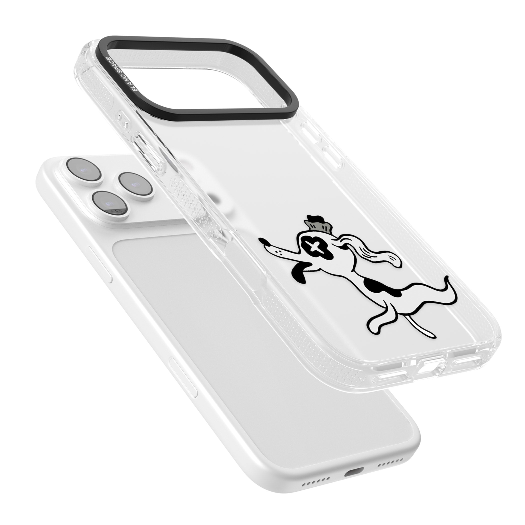 Dog Spirit iPhone 17 Pro Max Impact Air Clear Phone Case Colours
