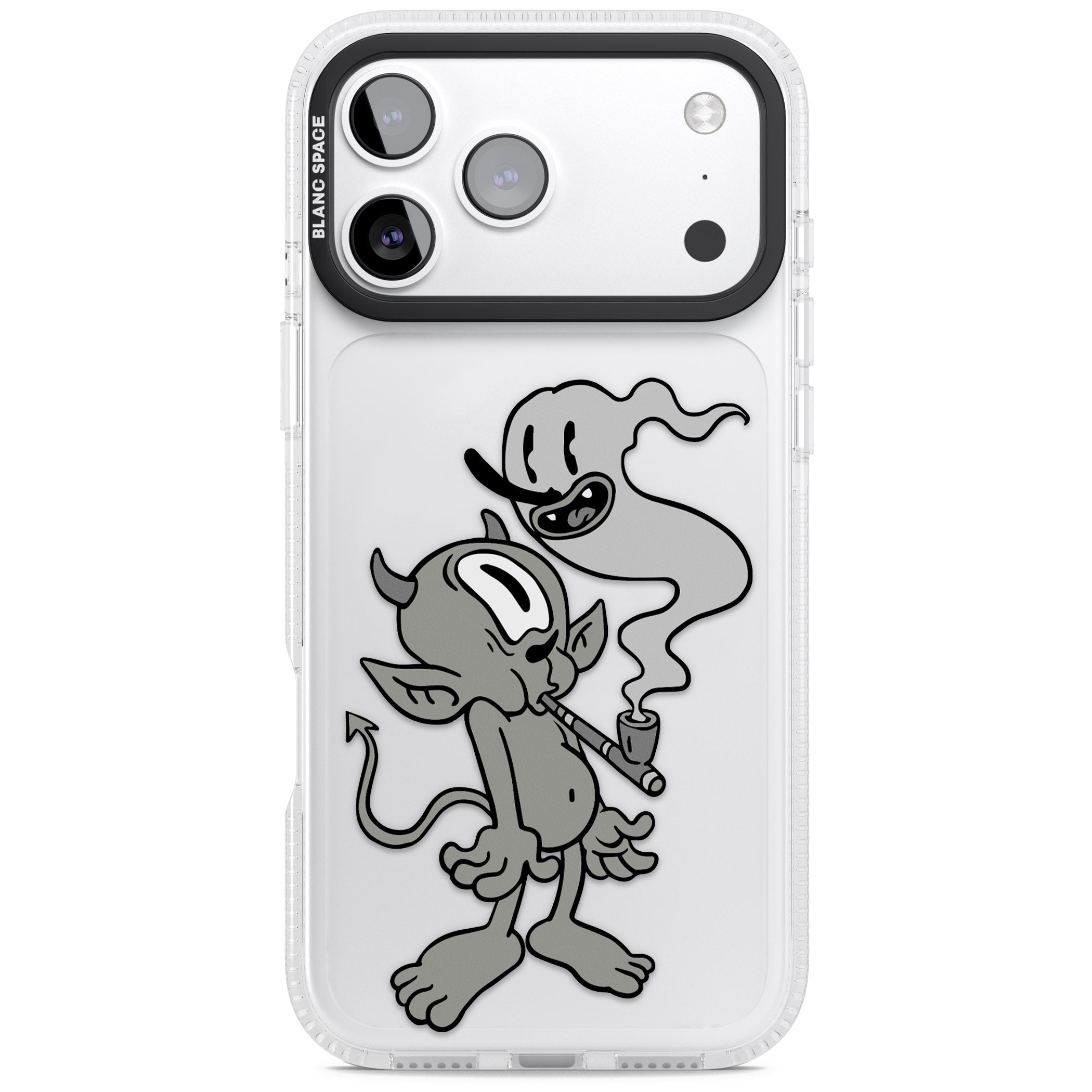 Pipe Goblin iPhone 17 Pro Impact Air Clear Phone Case