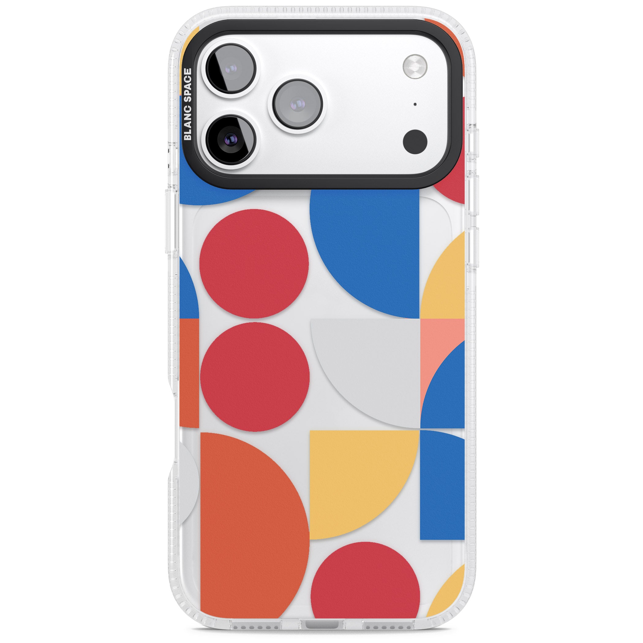Abstract Colorful Geometric iPhone 17 Pro Max Impact Air Clear Phone Case