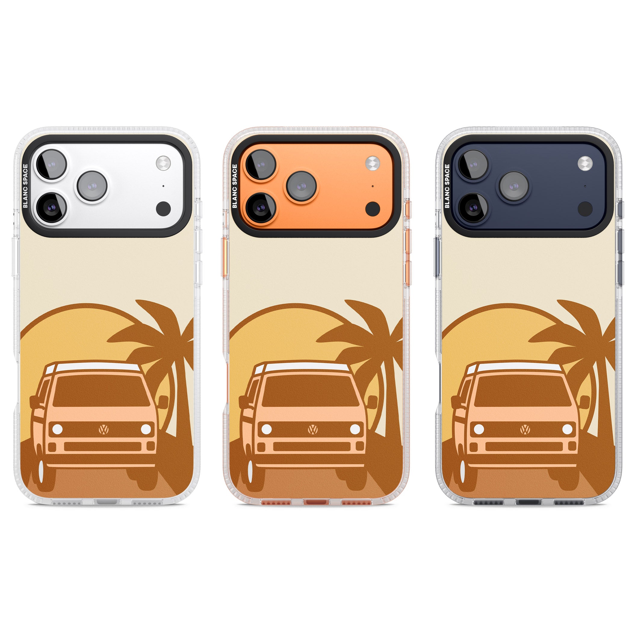 Sunset Van iPhone 17 Pro Impact Air Clear Phone Case APT Impact Protection