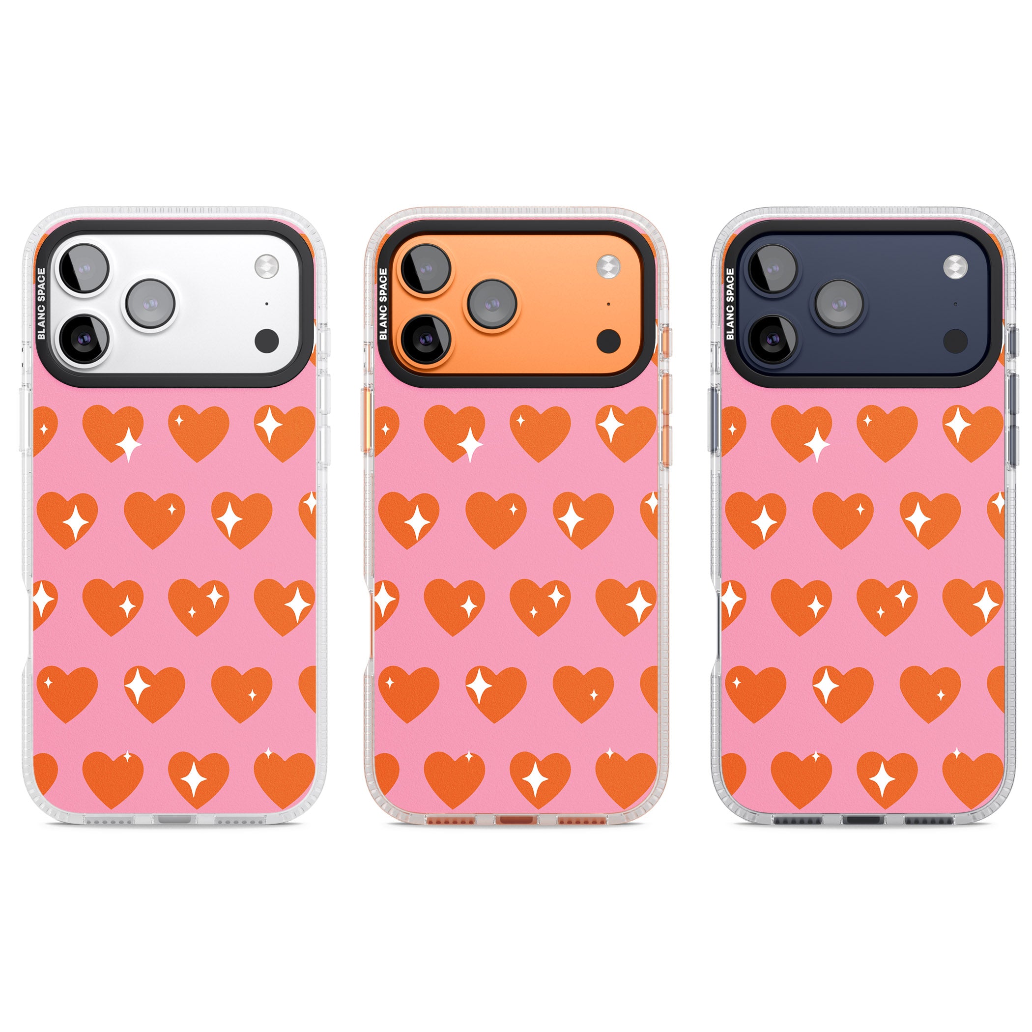 Sweet Hearts (Sunset) iPhone 17 Pro Impact Air Clear Phone Case APT Impact Protection