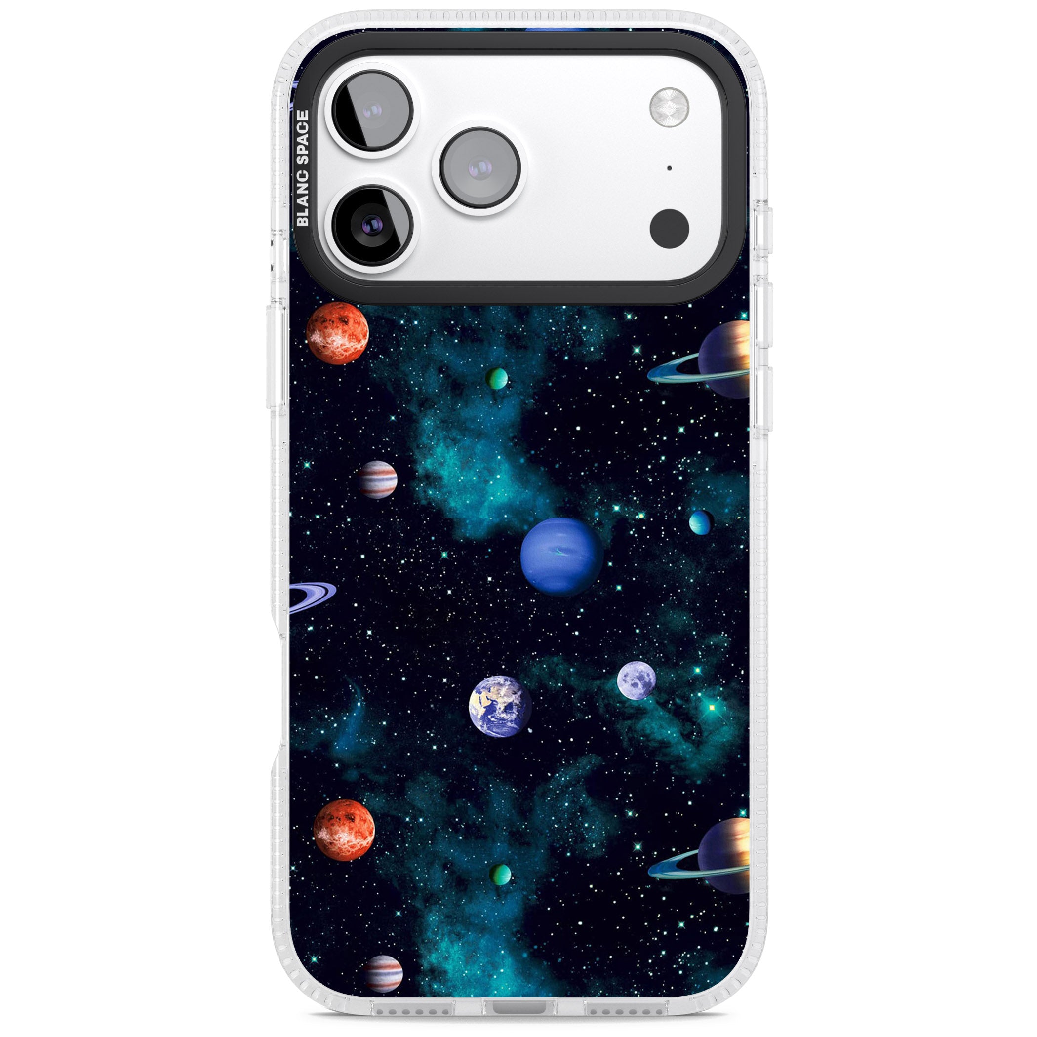 Deep Space iPhone 17 Pro Max Impact Air Clear Phone Case