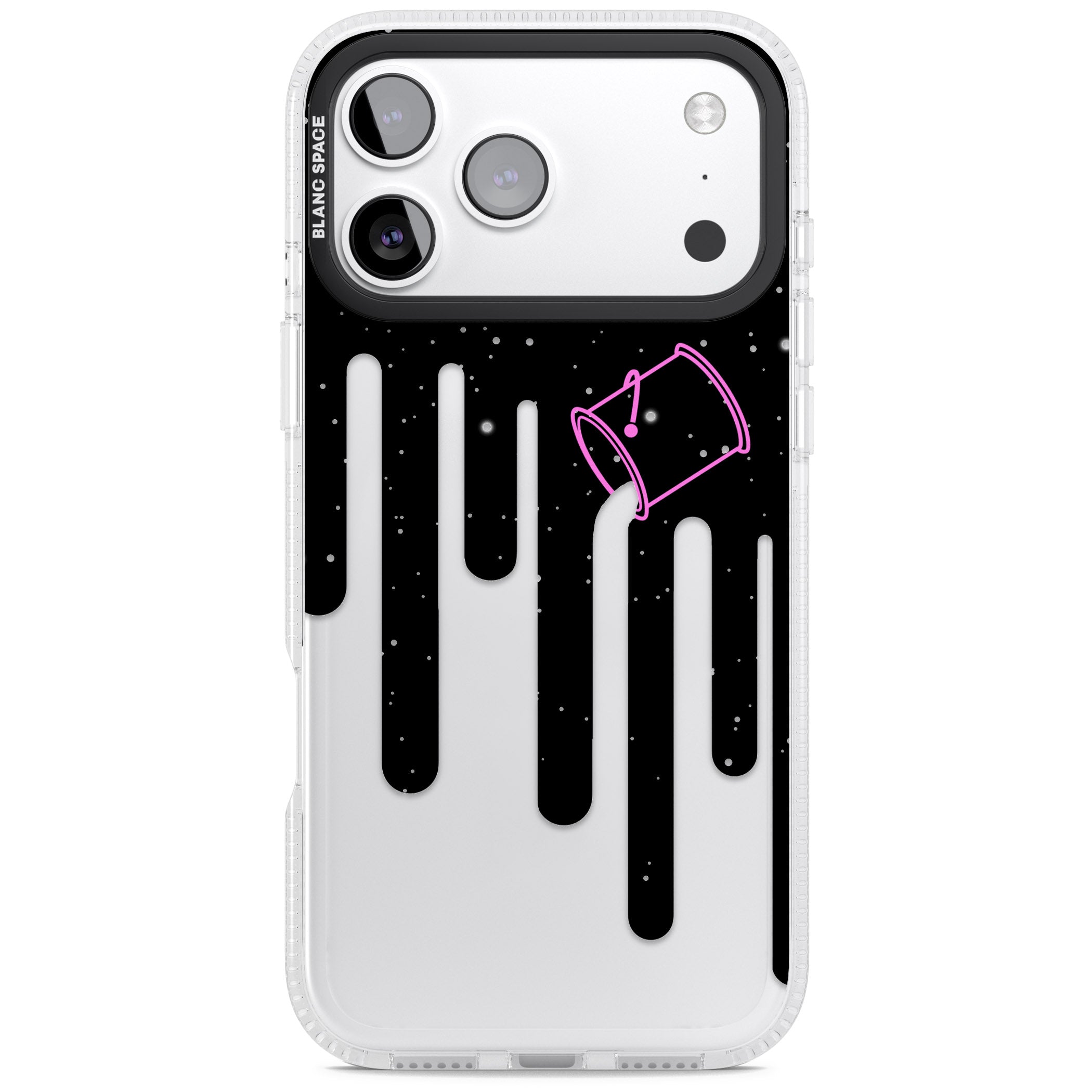 Cosmic Drip iPhone 17 Pro Max Impact Air Clear Phone Case