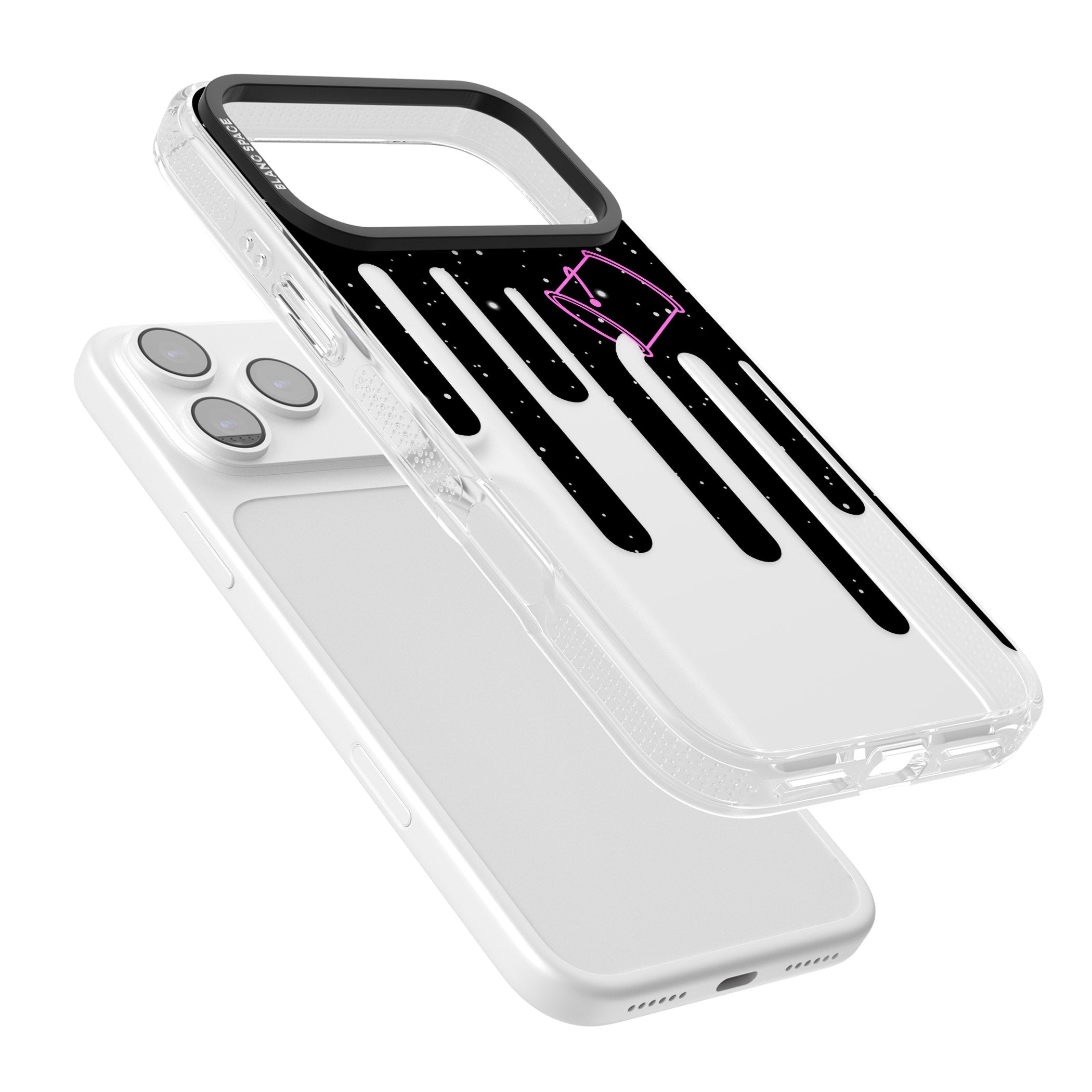 Cosmic Drip iPhone 17 Pro Max Impact Air Clear Phone Case Colours