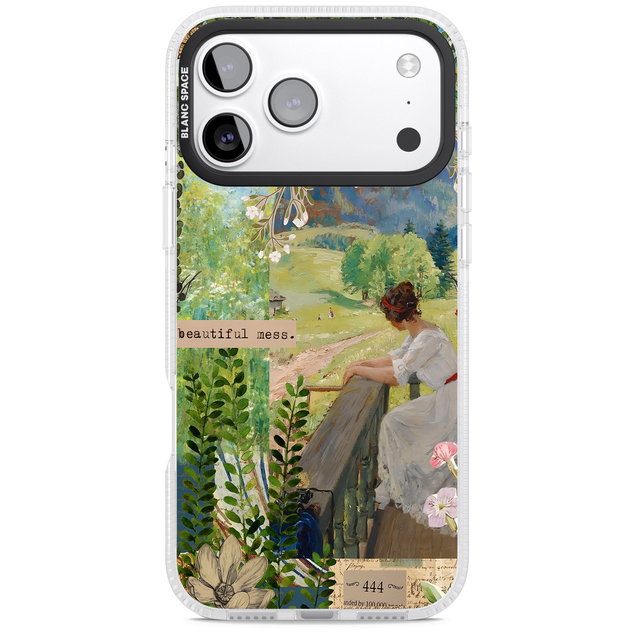 Beautiful Mess iPhone 17 Pro Impact Air Clear Phone Case