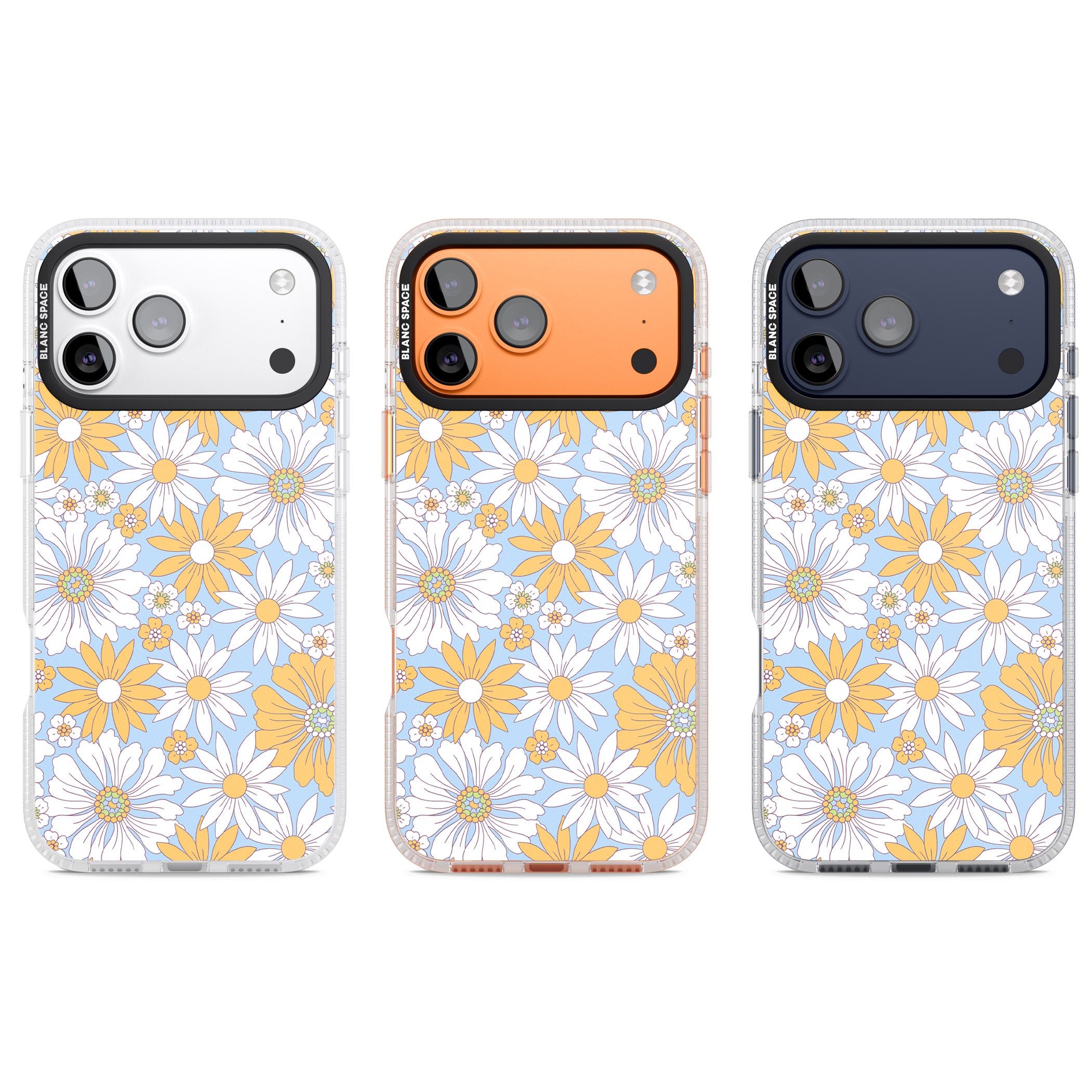Summers Day Flower Mix iPhone 17 Pro Impact Air Clear Phone Case APT Impact Protection