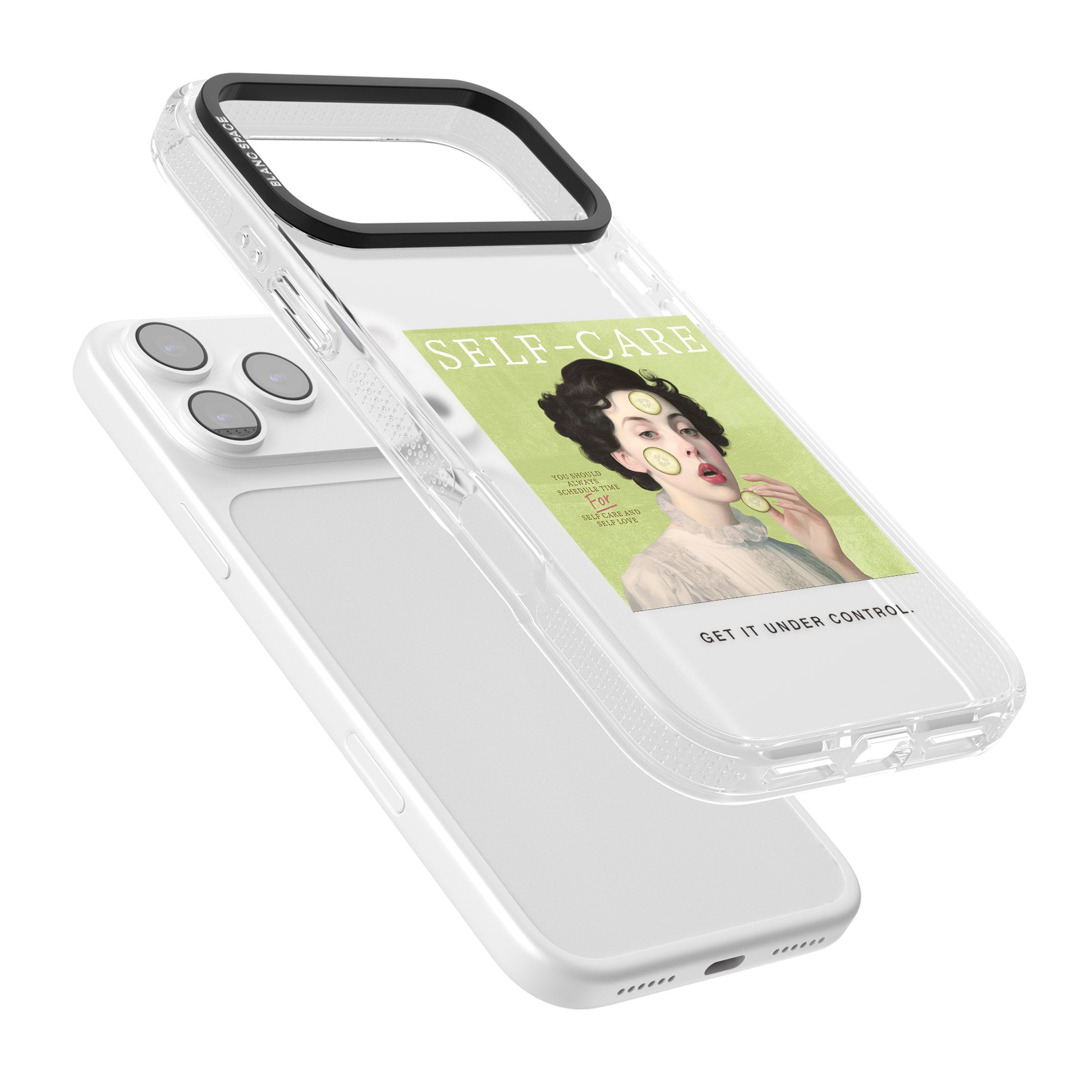 Self Care iPhone 17 Pro Max Impact Air Clear Phone Case Colours