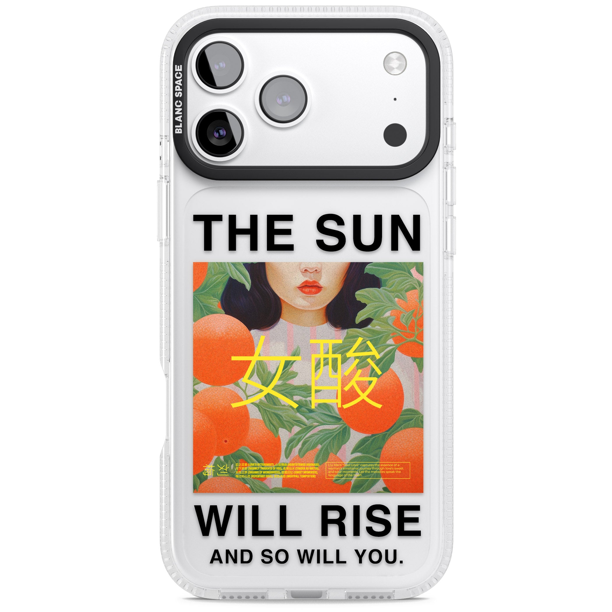 The Sun Will Rise iPhone 17 Pro Impact Air Clear Phone Case