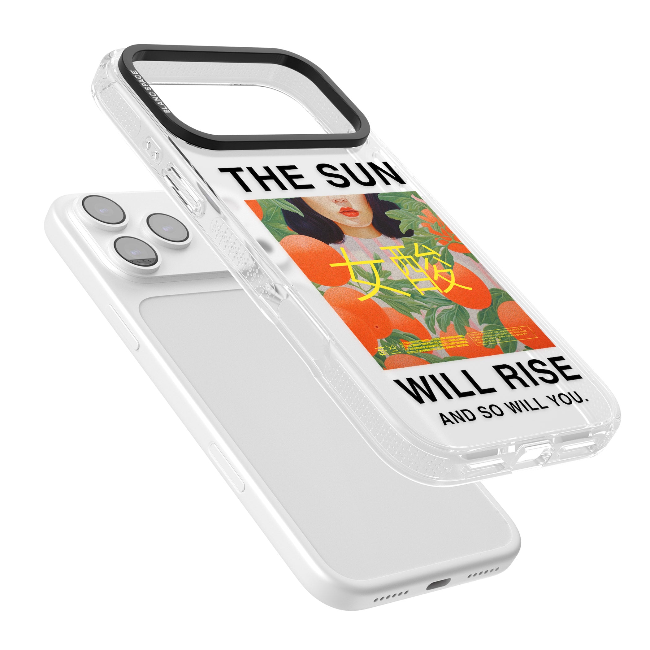 The Sun Will Rise iPhone 17 Pro Impact Air Clear Phone Case Colours