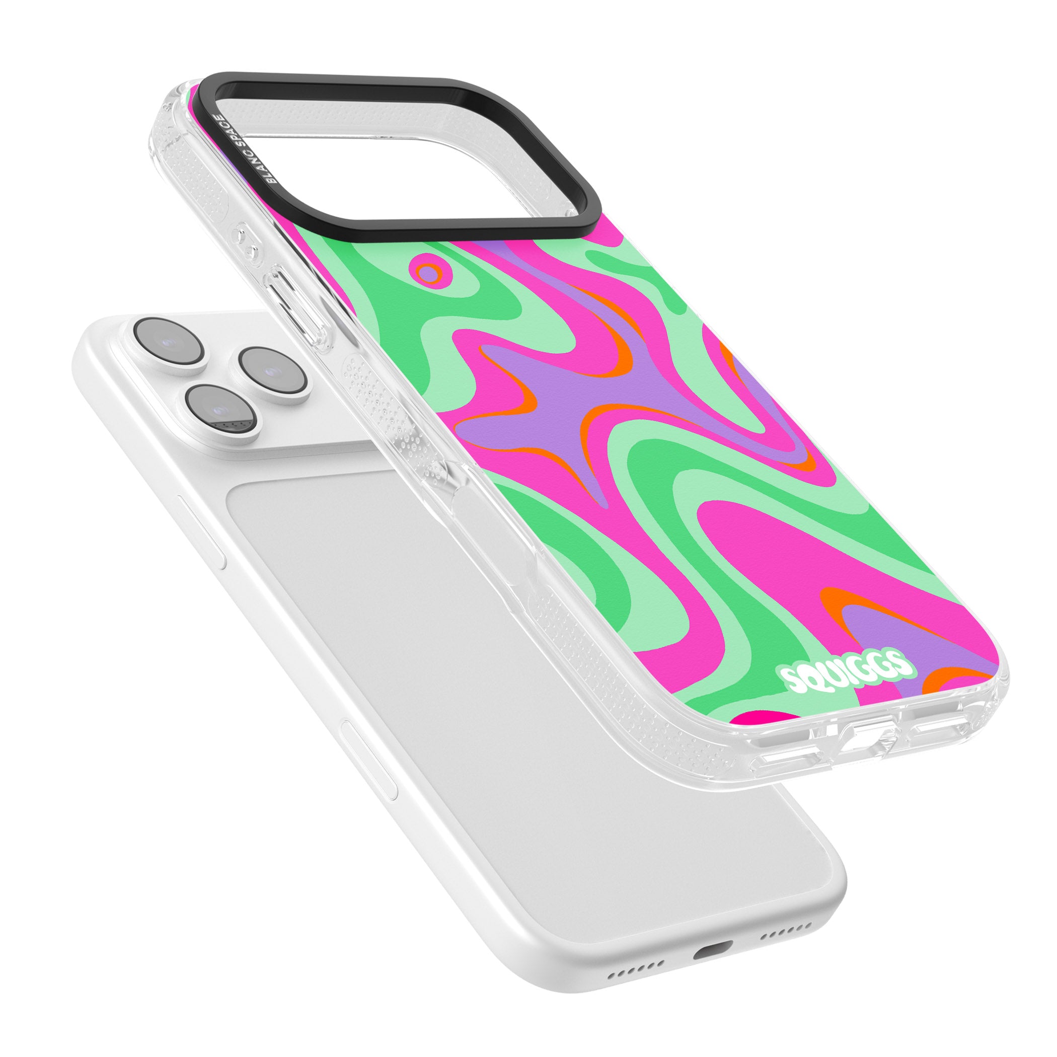 Pink Lava iPhone 17 Pro Max Impact Air Clear Phone Case Colours