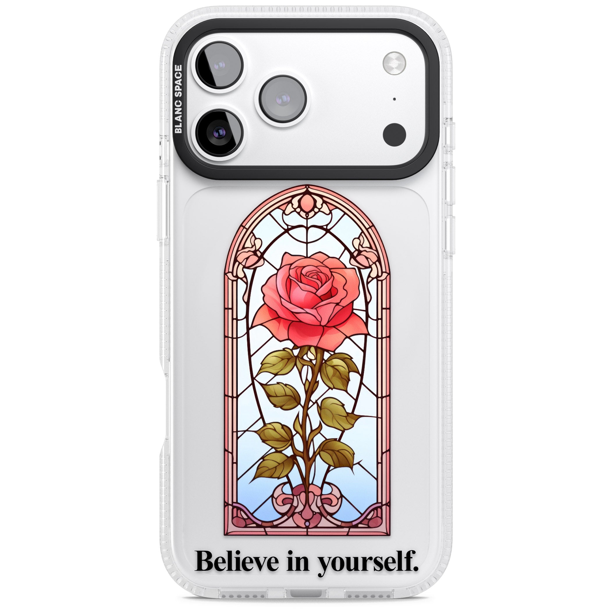 Believe In Yourself iPhone 17 Pro Impact Air Clear Phone Case