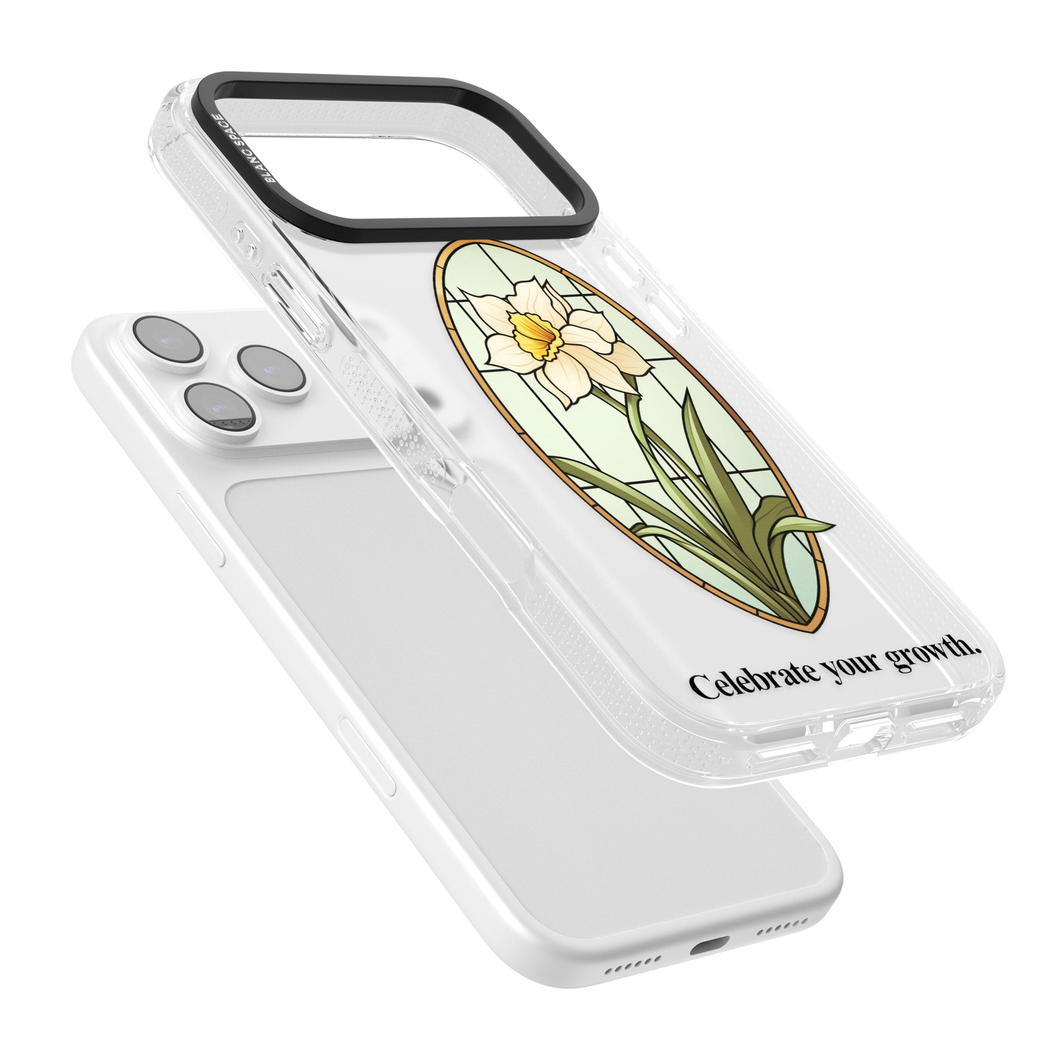 Celebrate Your Growth iPhone 17 Pro Impact Air Clear Phone Case Colours