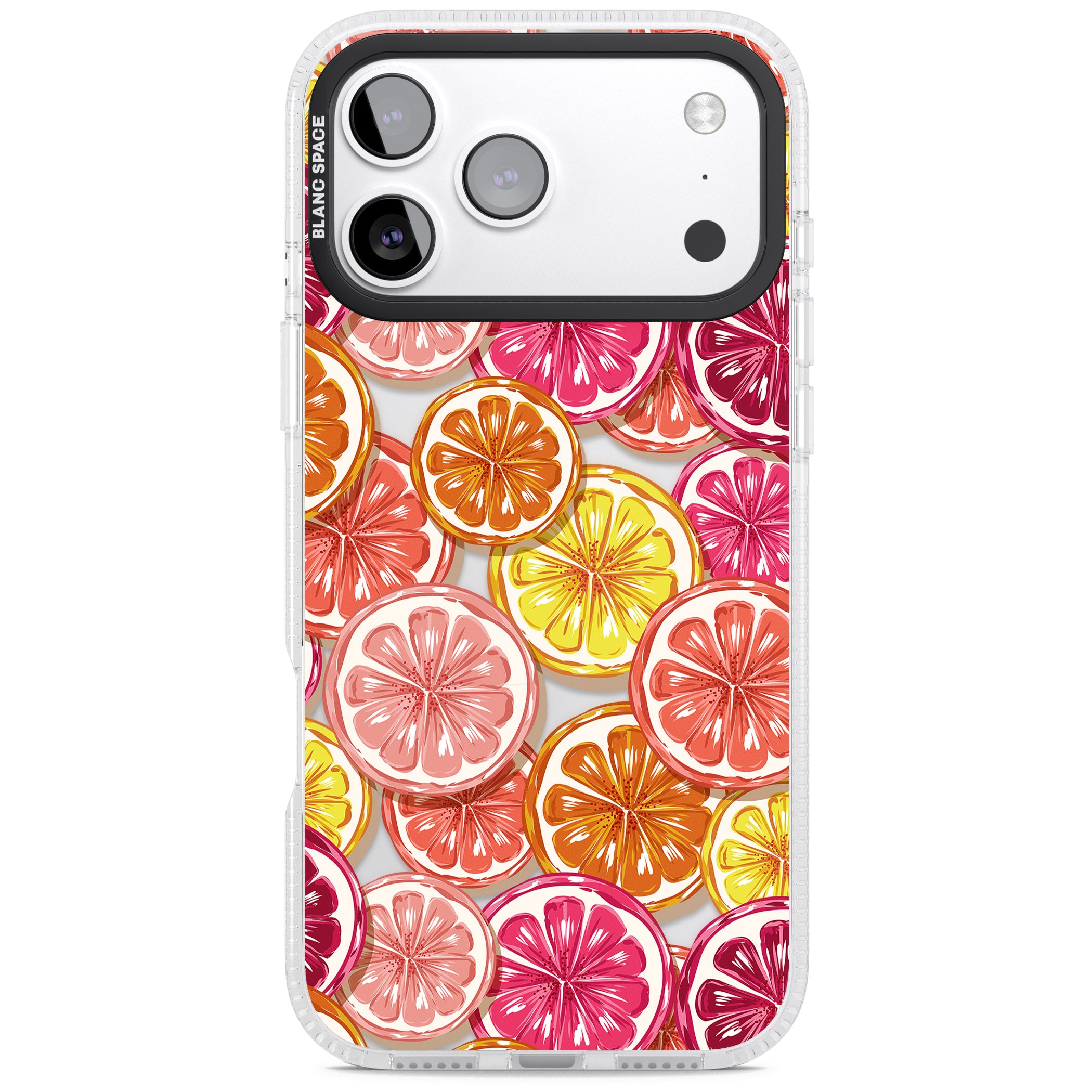 Citrus Fiesta iPhone 17 Pro Max Impact Air Clear Phone Case