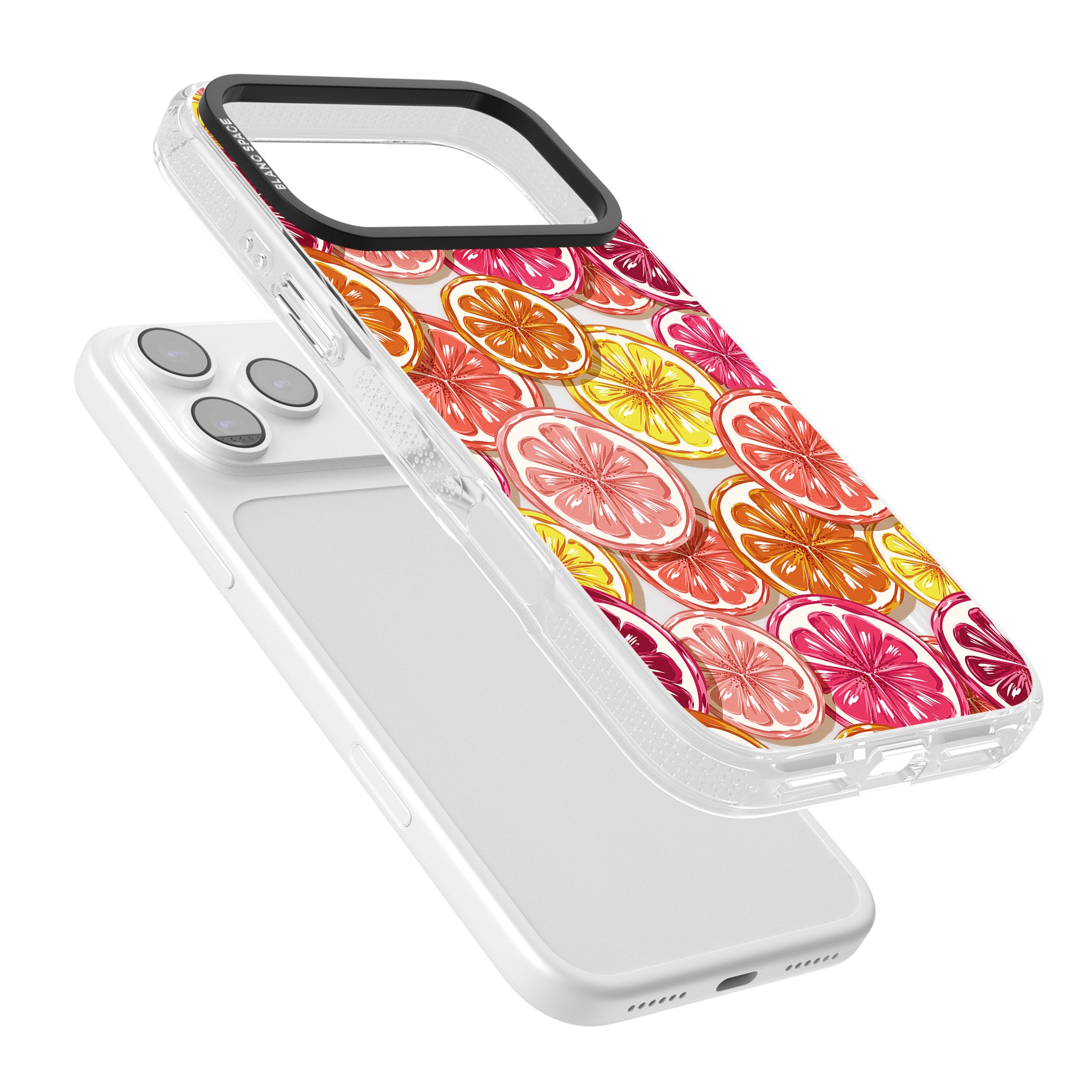 Citrus Fiesta iPhone 17 Pro Max Impact Air Clear Phone Case Colours