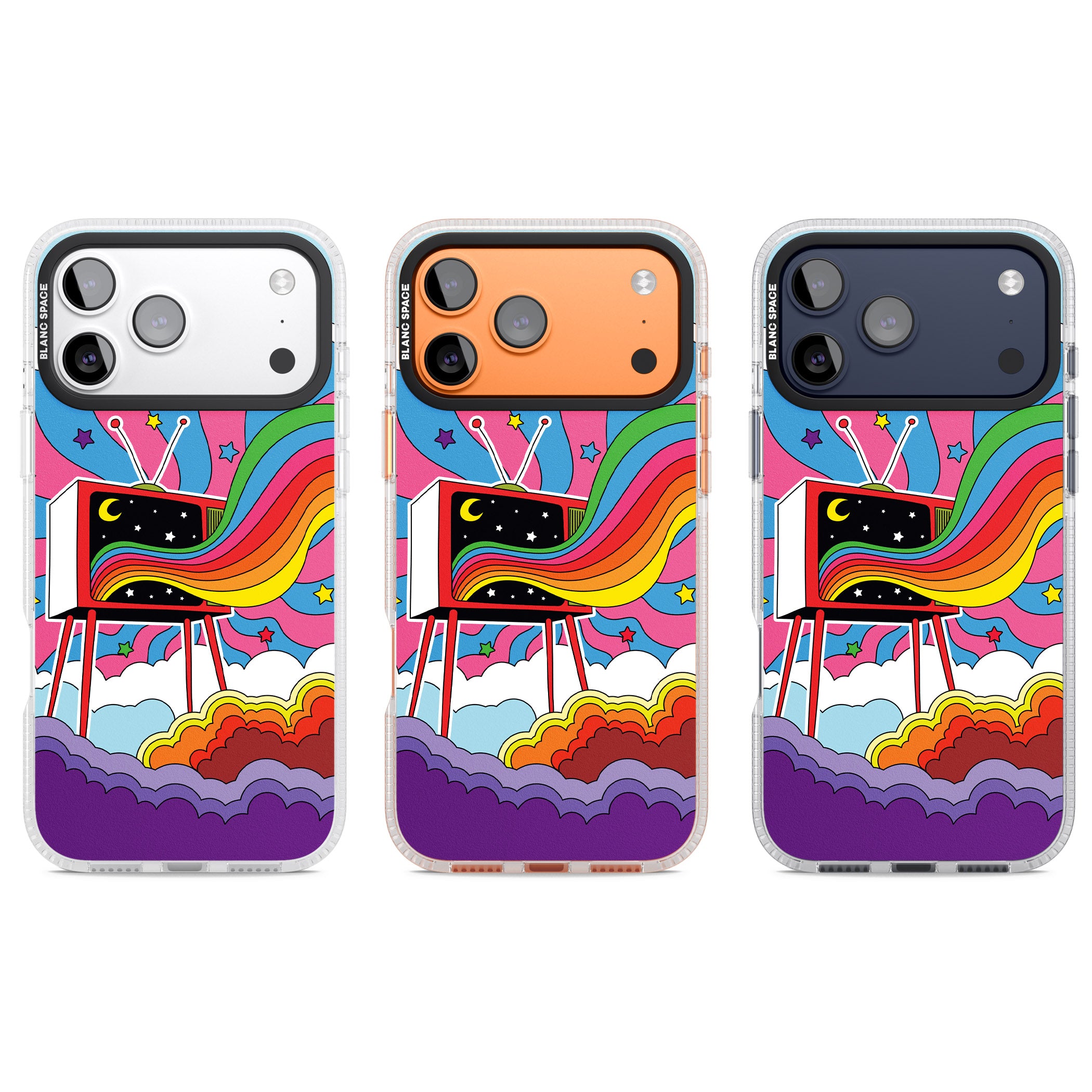 Tv Captivation iPhone 17 Pro Impact Air Clear Phone Case APT Impact Protection