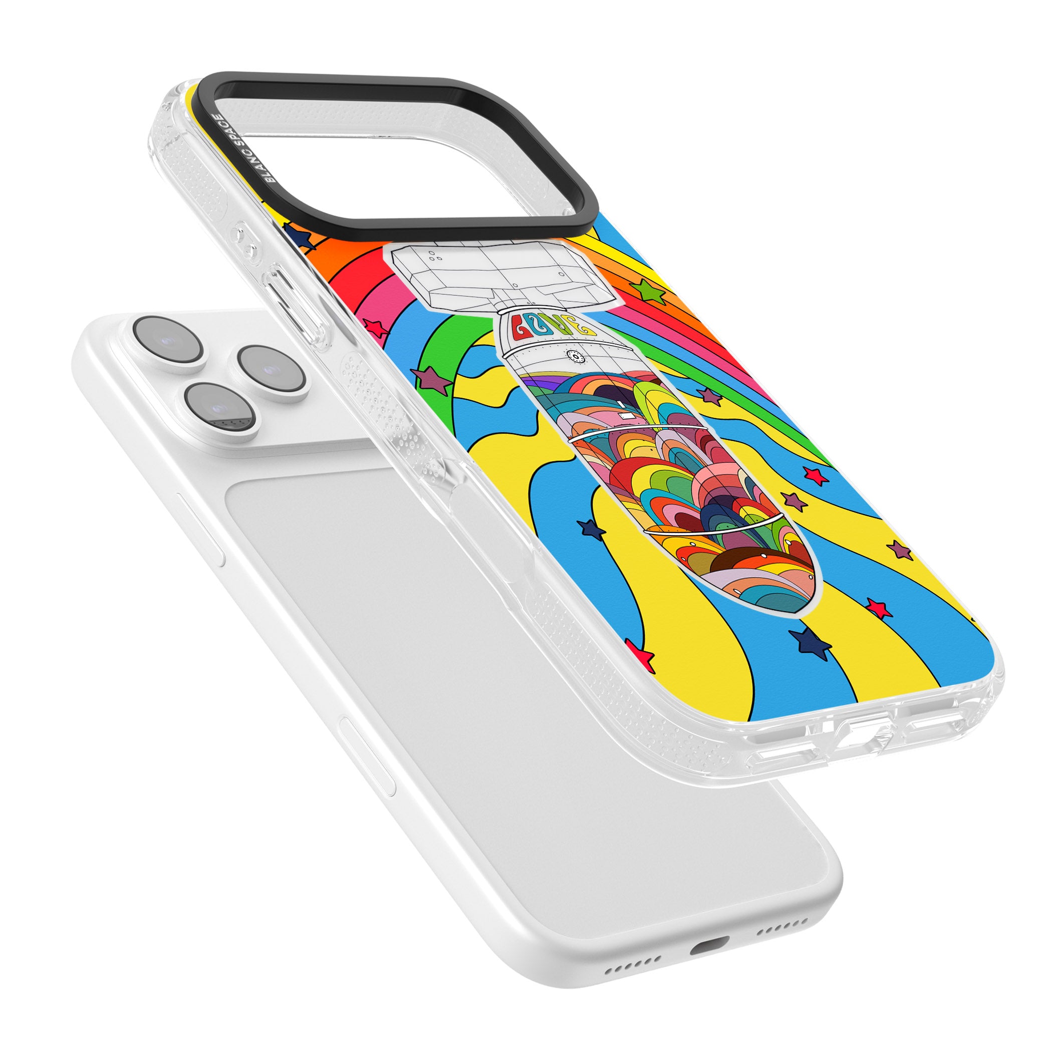 Love Bomb iPhone 17 Pro Max Impact Air Clear Phone Case Colours