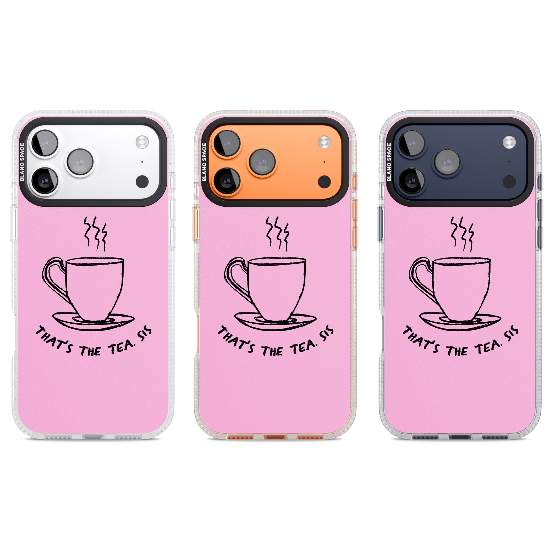 That'S The Tea Sis iPhone 17 Pro Impact Air Clear Phone Case APT Impact Protection